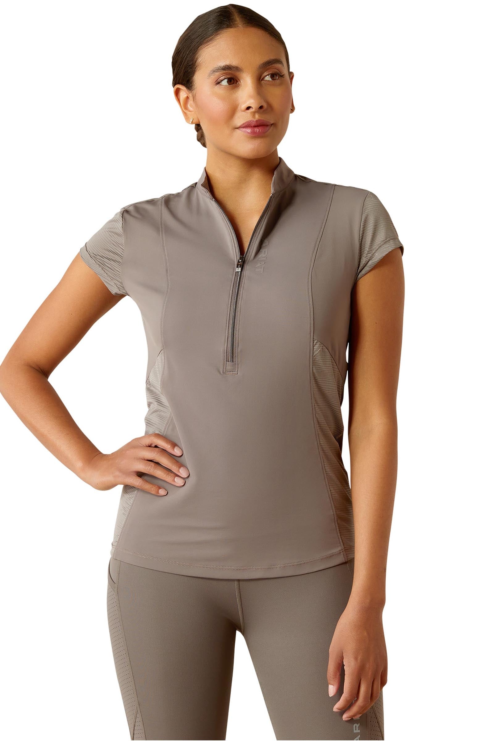 Ariat Breathe sous-vêtement technique pour femme avec 1/2 zip Vêtements d'équitation femme