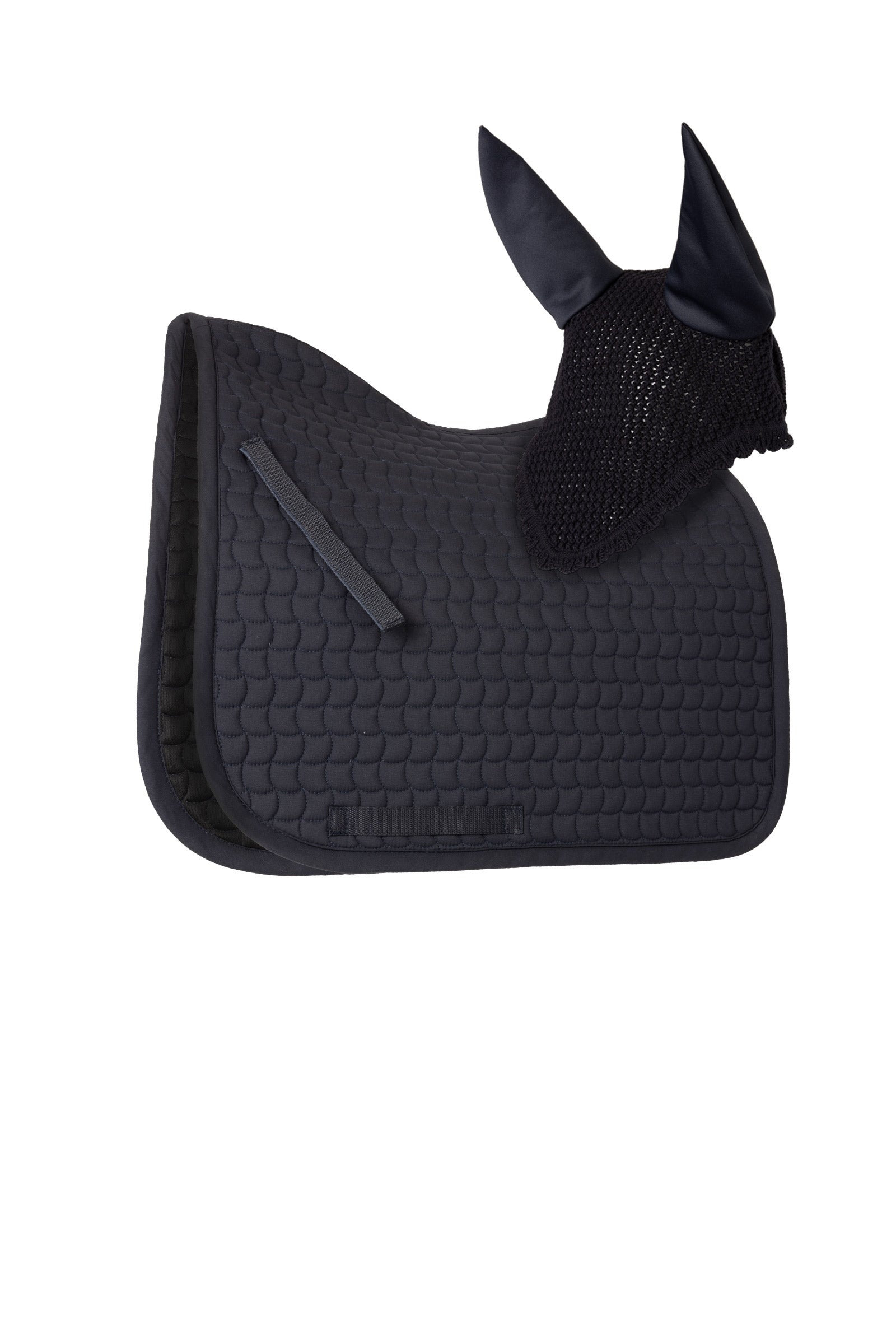 Horze ensemble tapis de selle de dressage et bonnet anti-mouches Tapis de selle