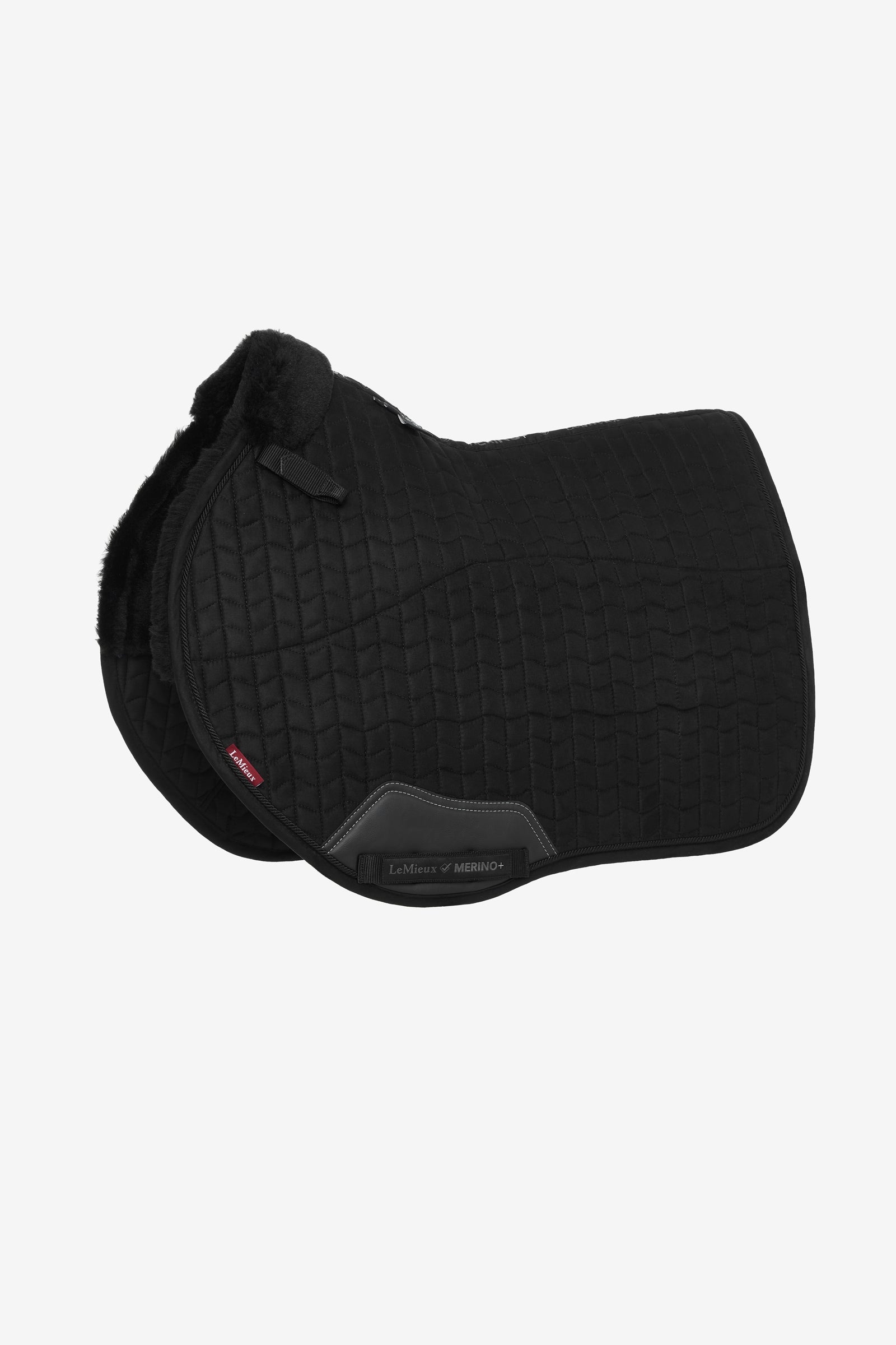LeMieux Merino+ Suede Eurojump Tapis de selle Tapis de selle