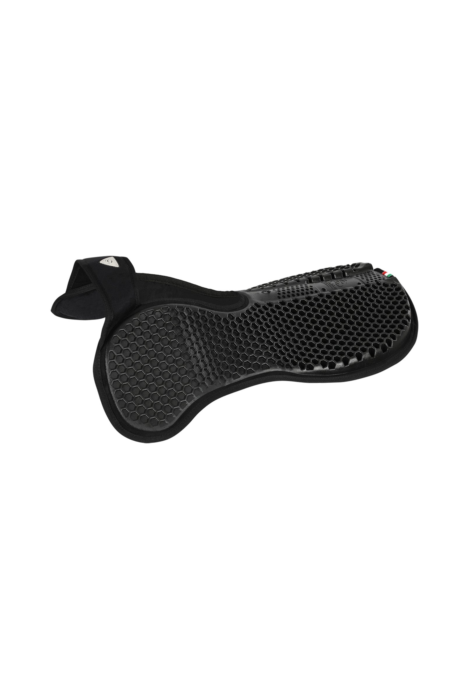 Acavallo Amortisseur Garrot Libre Withers Free Hexagonal Gel Micropile avec surélévation arrière Tapis de selle