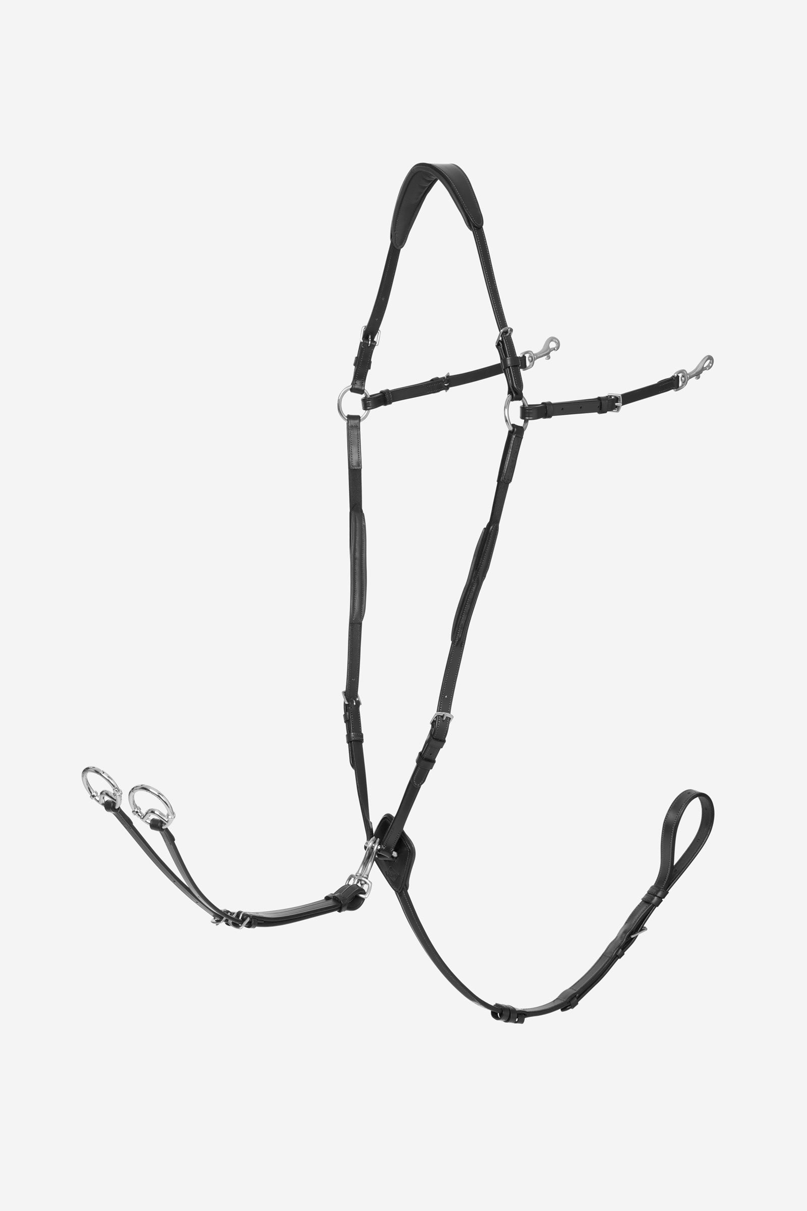 LeMieux Collier de chasse avec plastron et martingale amovible Briderie et enrênements