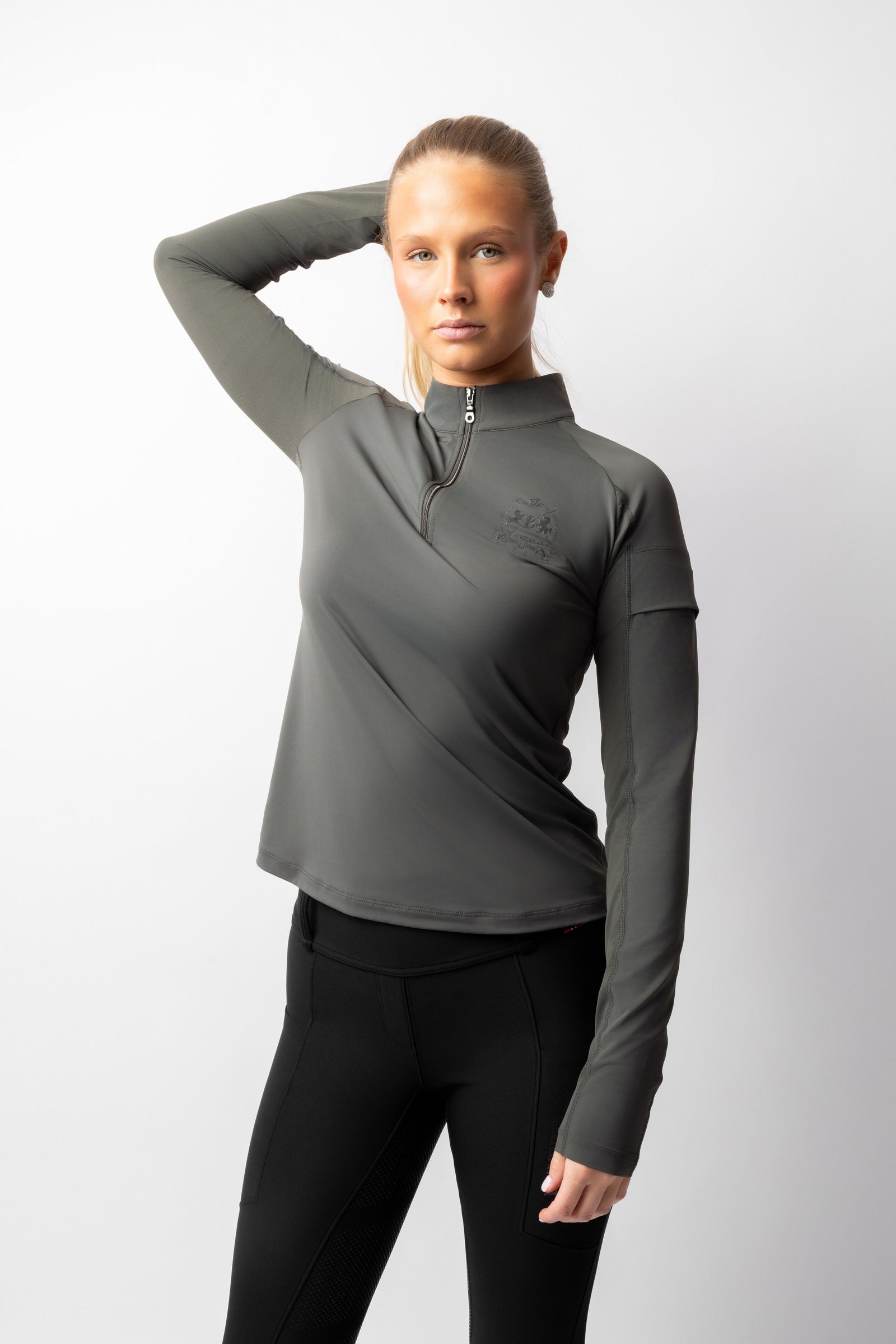 B Vertigo Odina t-shirt d’entraînement pour femme, UPF 40+ Vêtements d'équitation femme