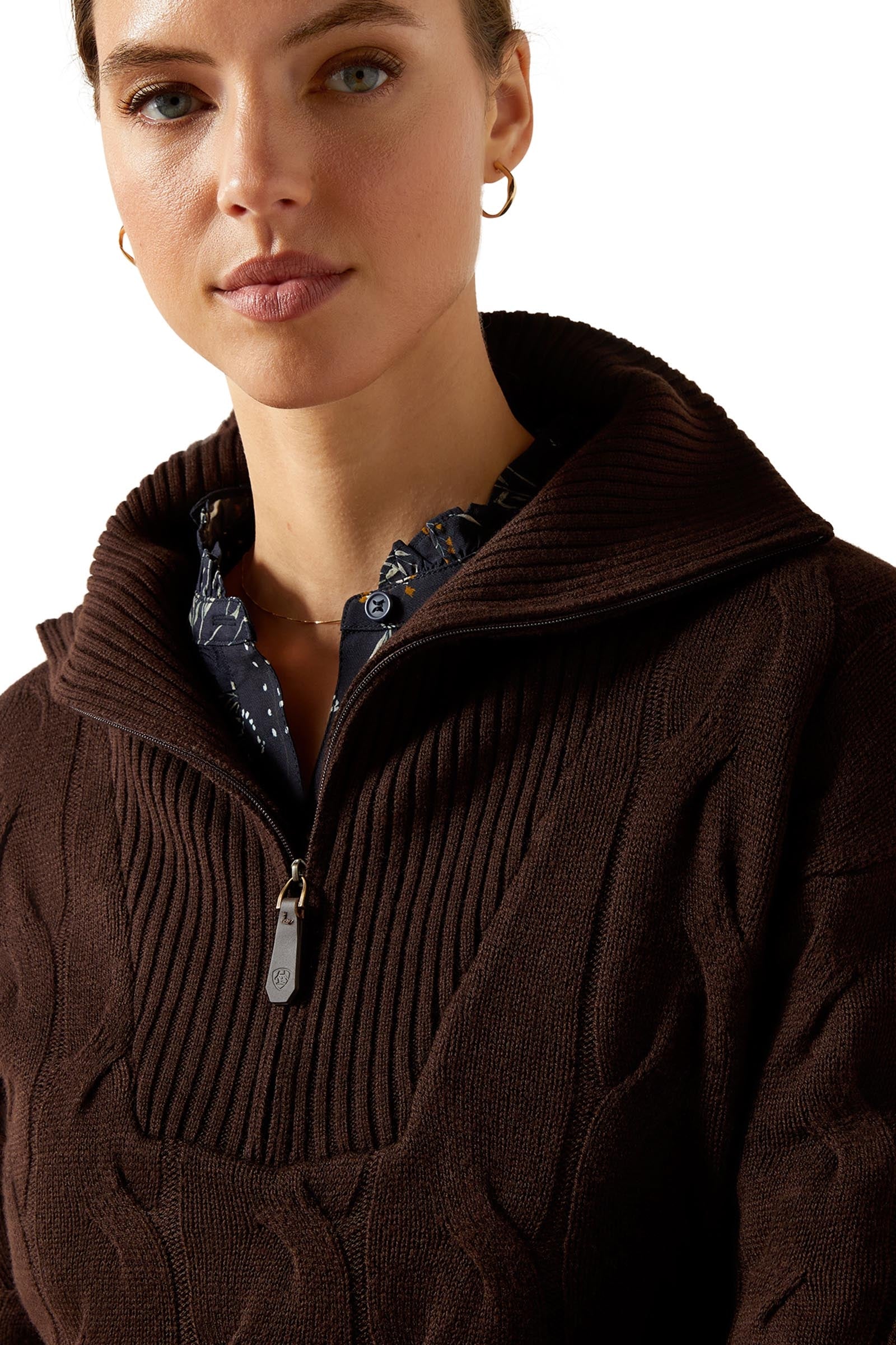 Ariat Alamere Women´s Sweater With 1/2 Zip Women’s Riding Clothing