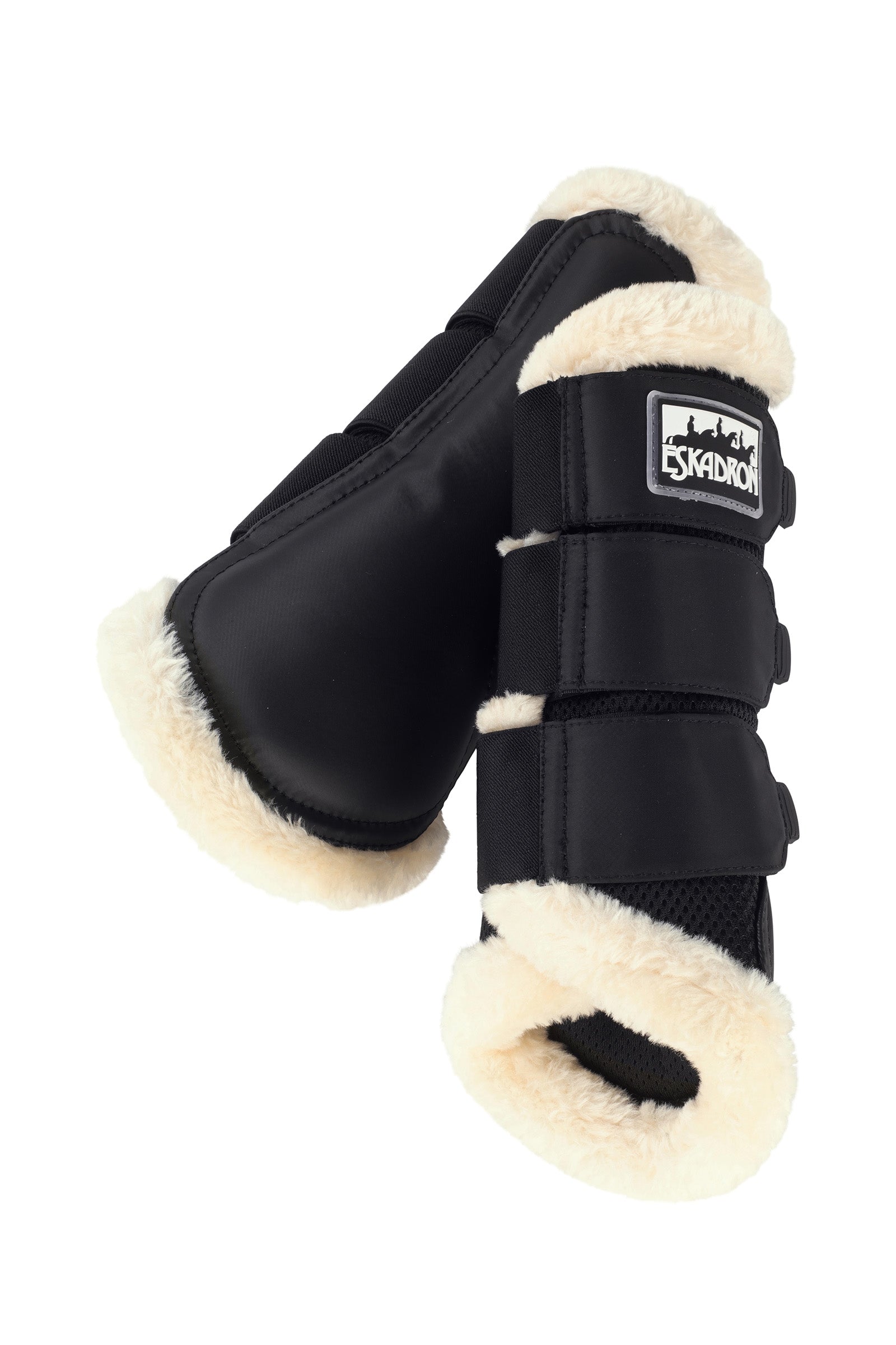 Eskadron Guêtres de protection protège-tendons Fausse Fourrure Leg Protection & Hoof Protection for Horses