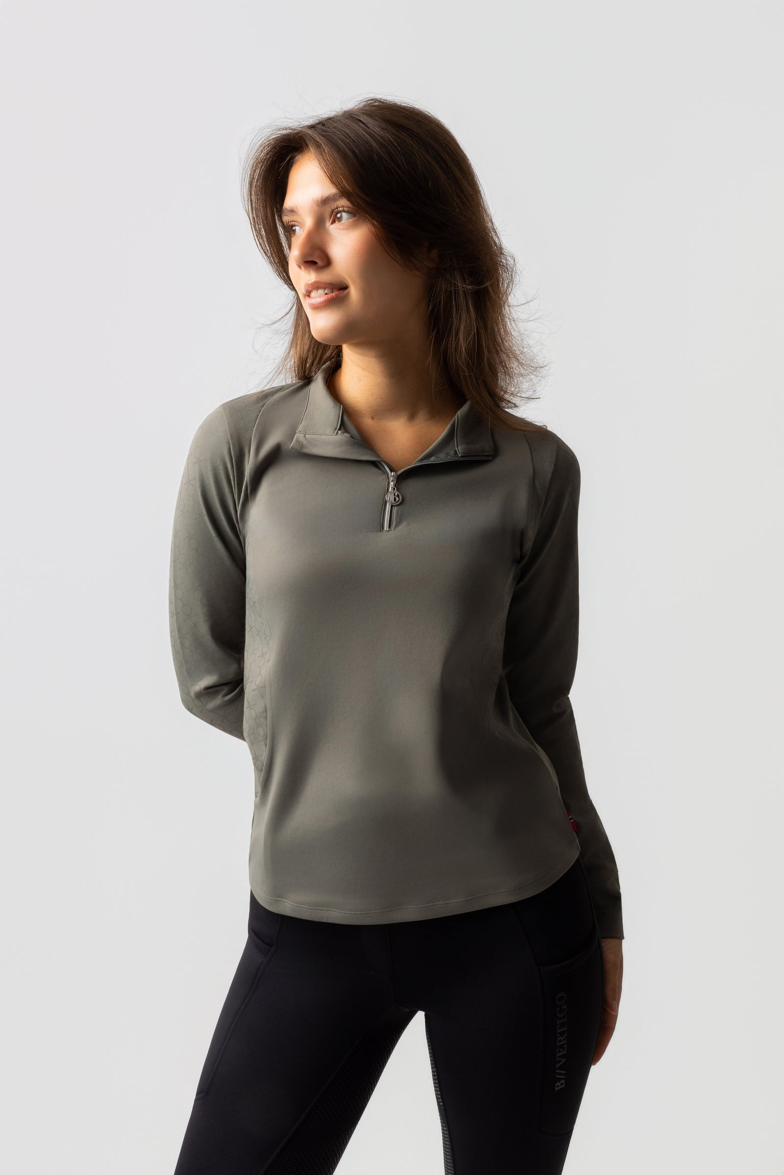 B Vertigo Isadora T-shirt d'entraînement thermique Vêtements d'équitation femme