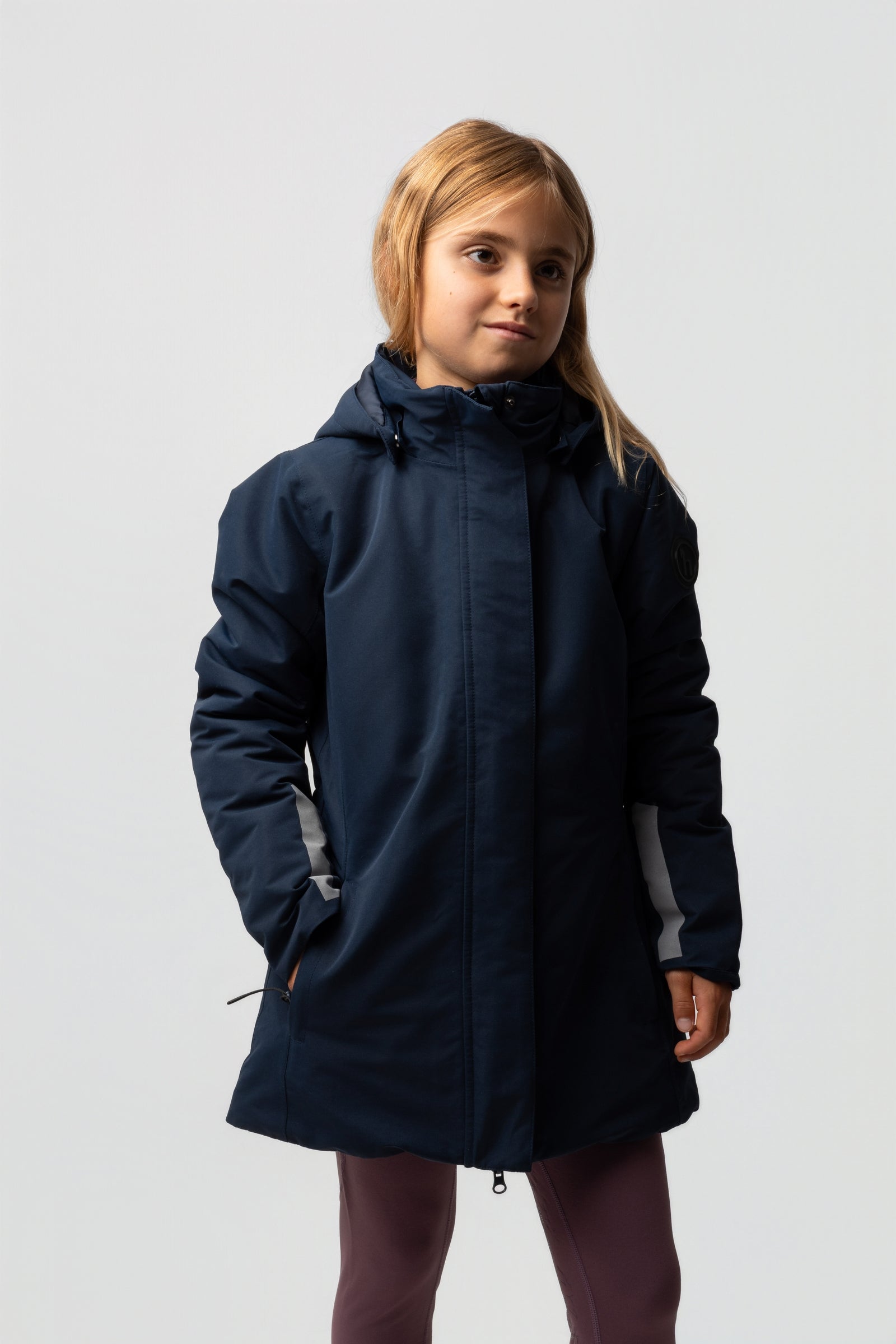 Horze Jessie JR Veste d'hiver pour enfants Vêtements d'équitation enfant