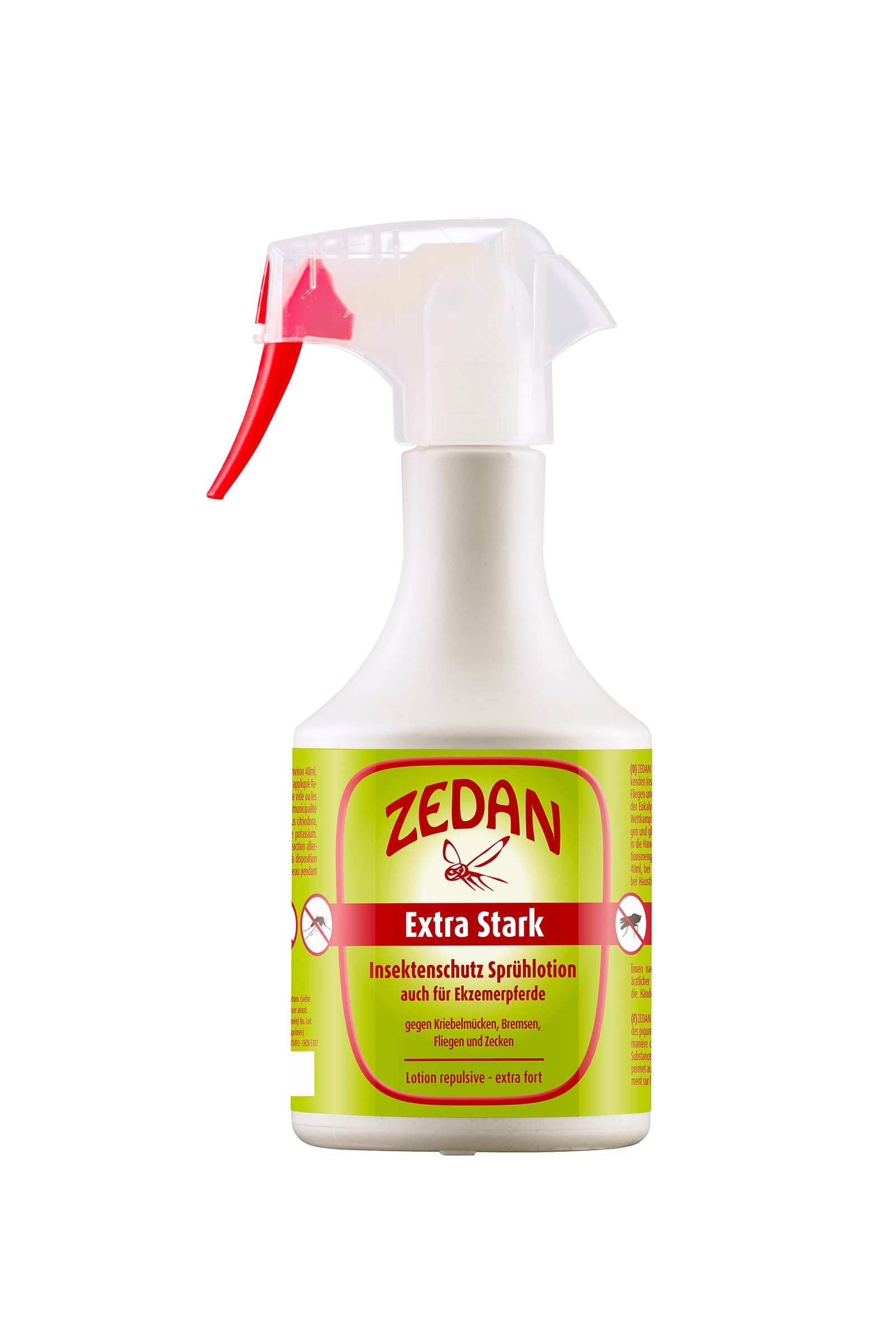 Zedan Lotion anti-insectes en spray SP extra forte, spray anti-mouches, 500 ml Anti-mouches cheval