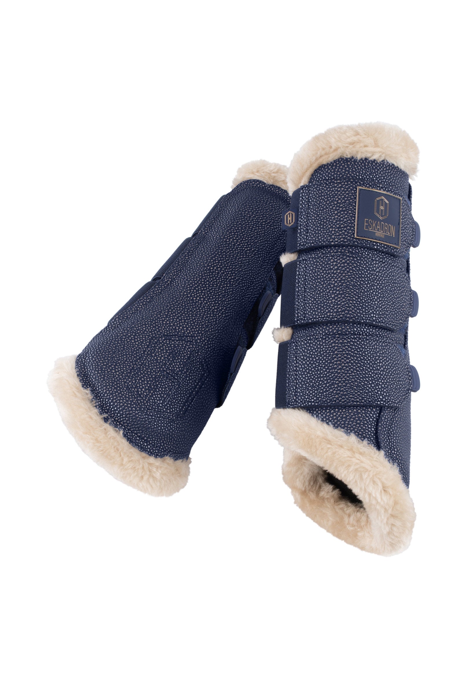 Eskadron Heritage AW24 Stingray Fauxfur Guêtres Leg Protection & Hoof Protection for Horses