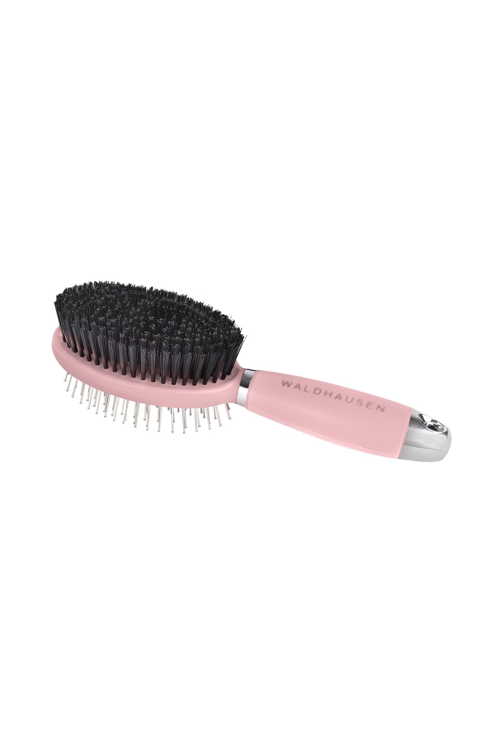 Waldhausen brosse double face avec poignée en gel Matériel de pansage
