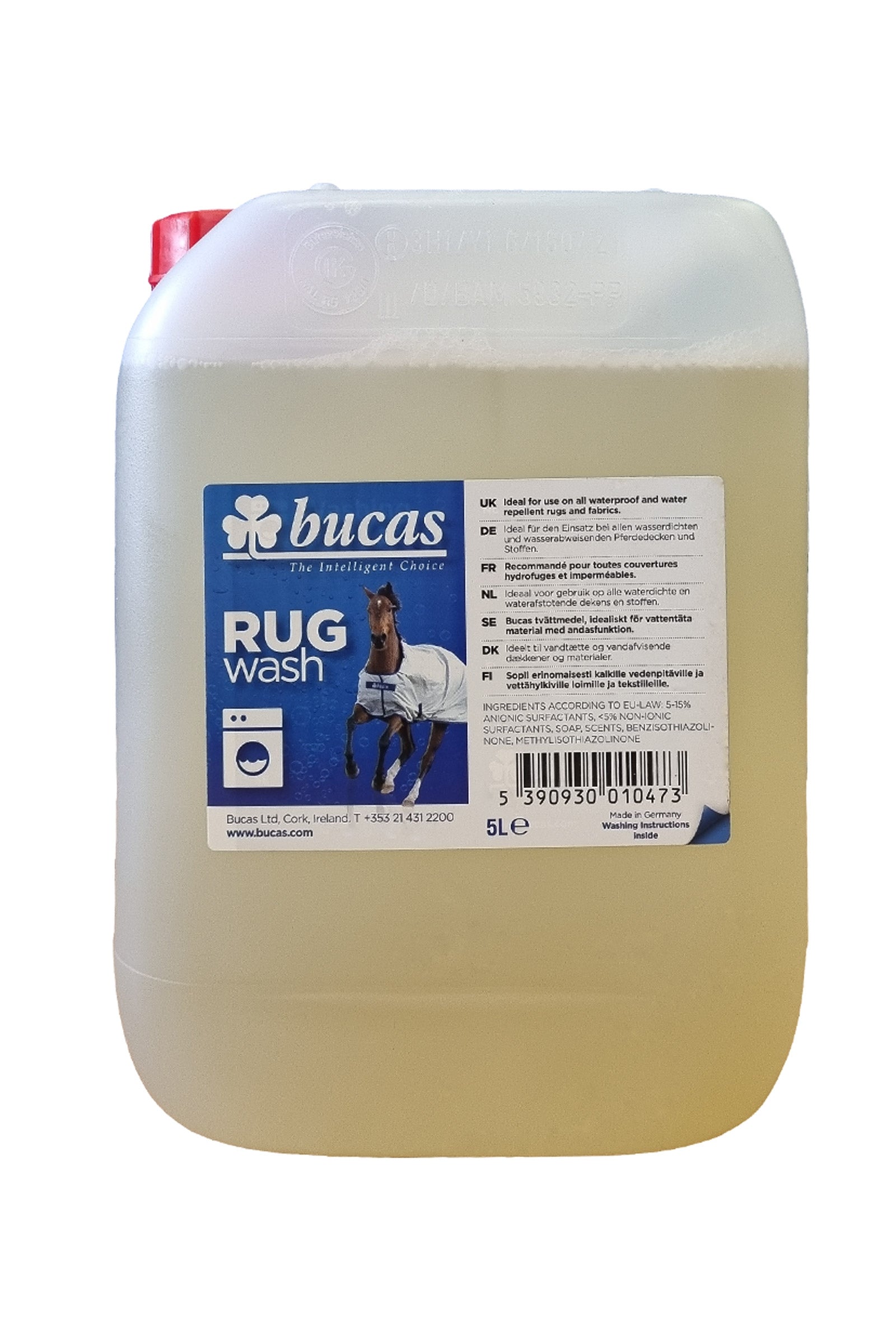 Bucas Produit de lavage pour couverture, 5 l Soins