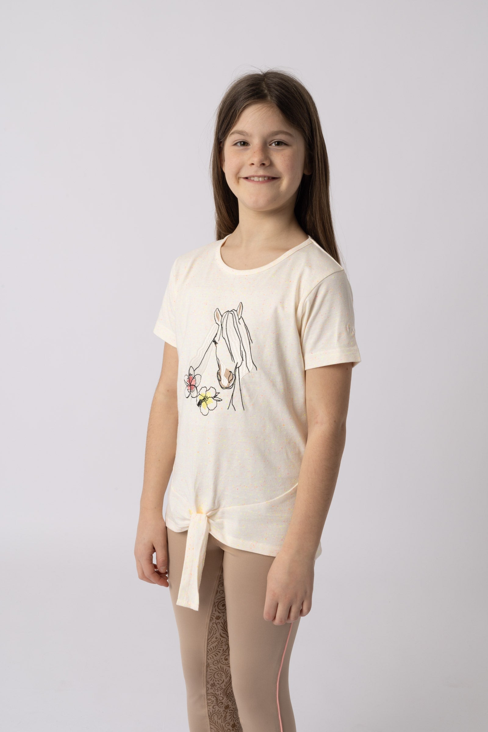 Horze T-shirt Soena Enfant Vêtements d'équitation enfant