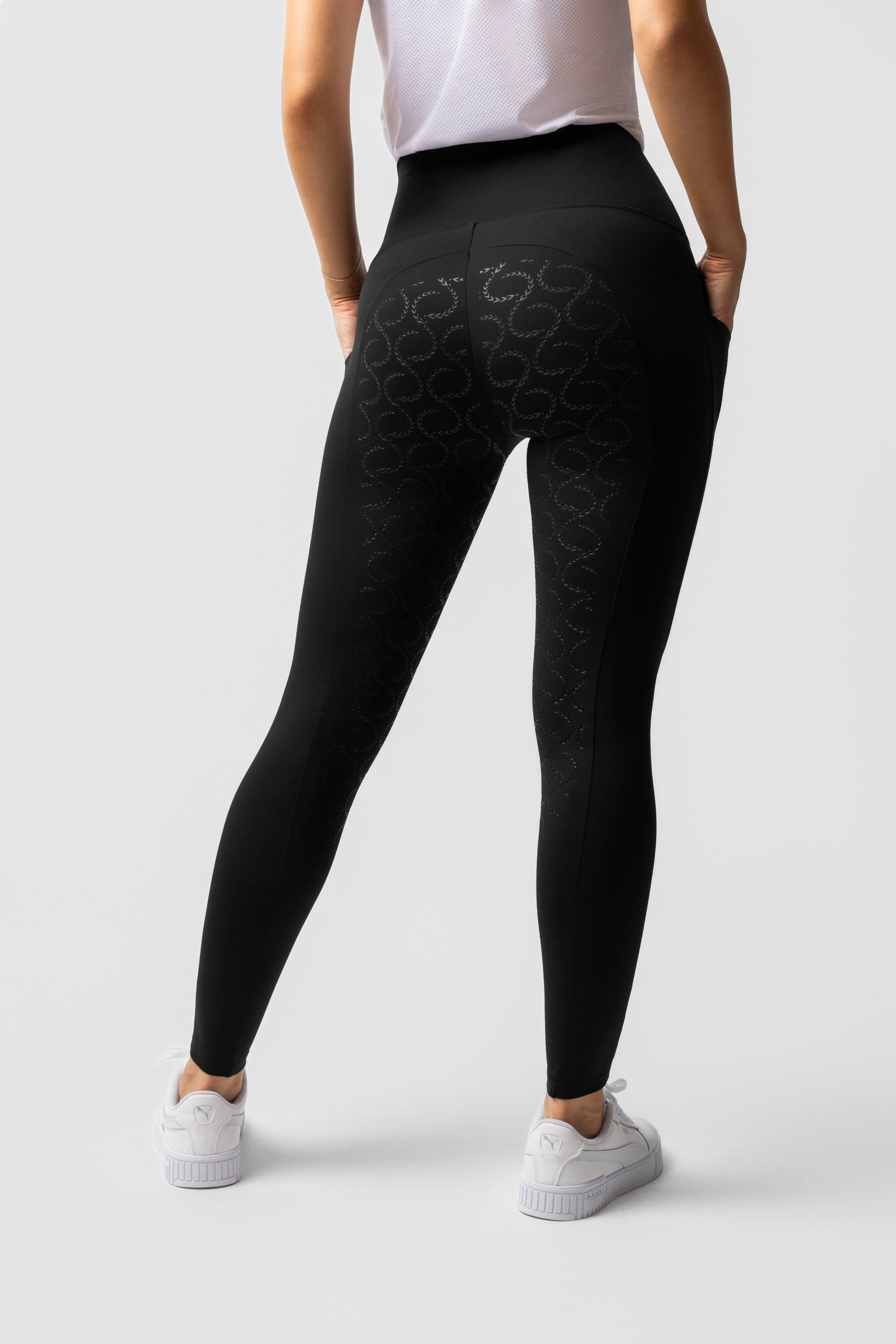 Horze Gillian Women's Thermo Fullgrip Tights Womens Breeches