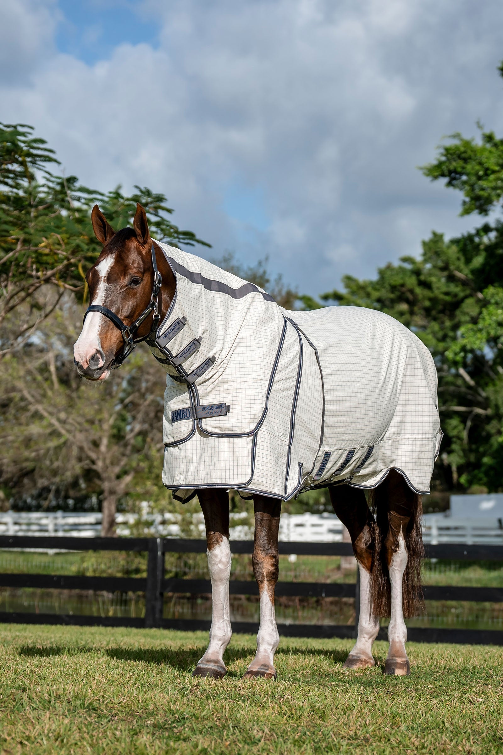 Horseware Rambo Optimo Supreme Couverture d'été Plus, 0g Couvertures cheval