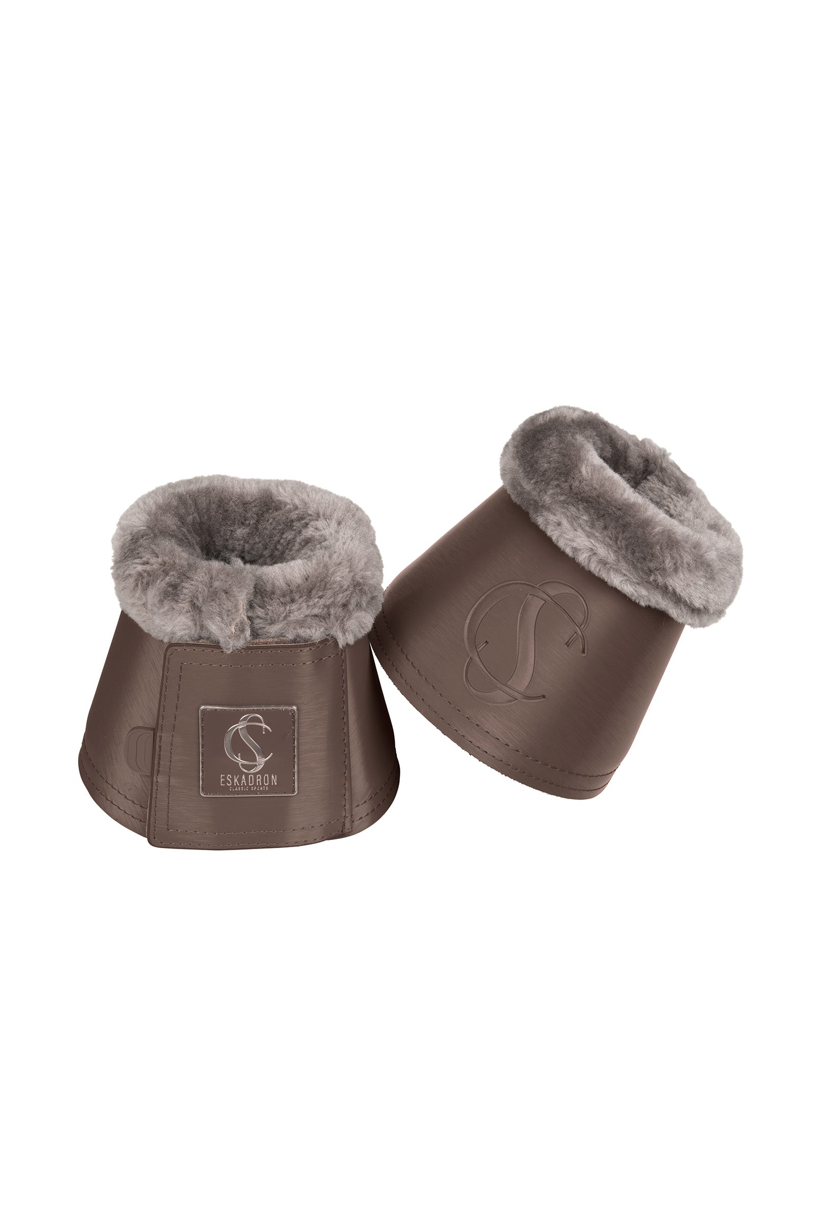 Eskadron Cloches Classic Sports Softslate Fauxfur SS24 Leg Protection & Hoof Protection for Horses