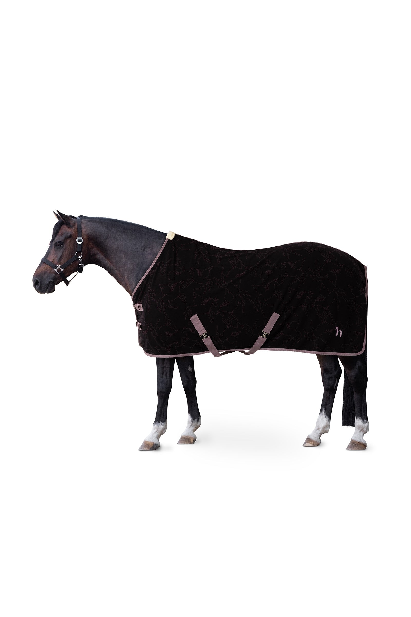 Horze Pegasus Couverture séchante polaire pour poney Couvertures cheval
