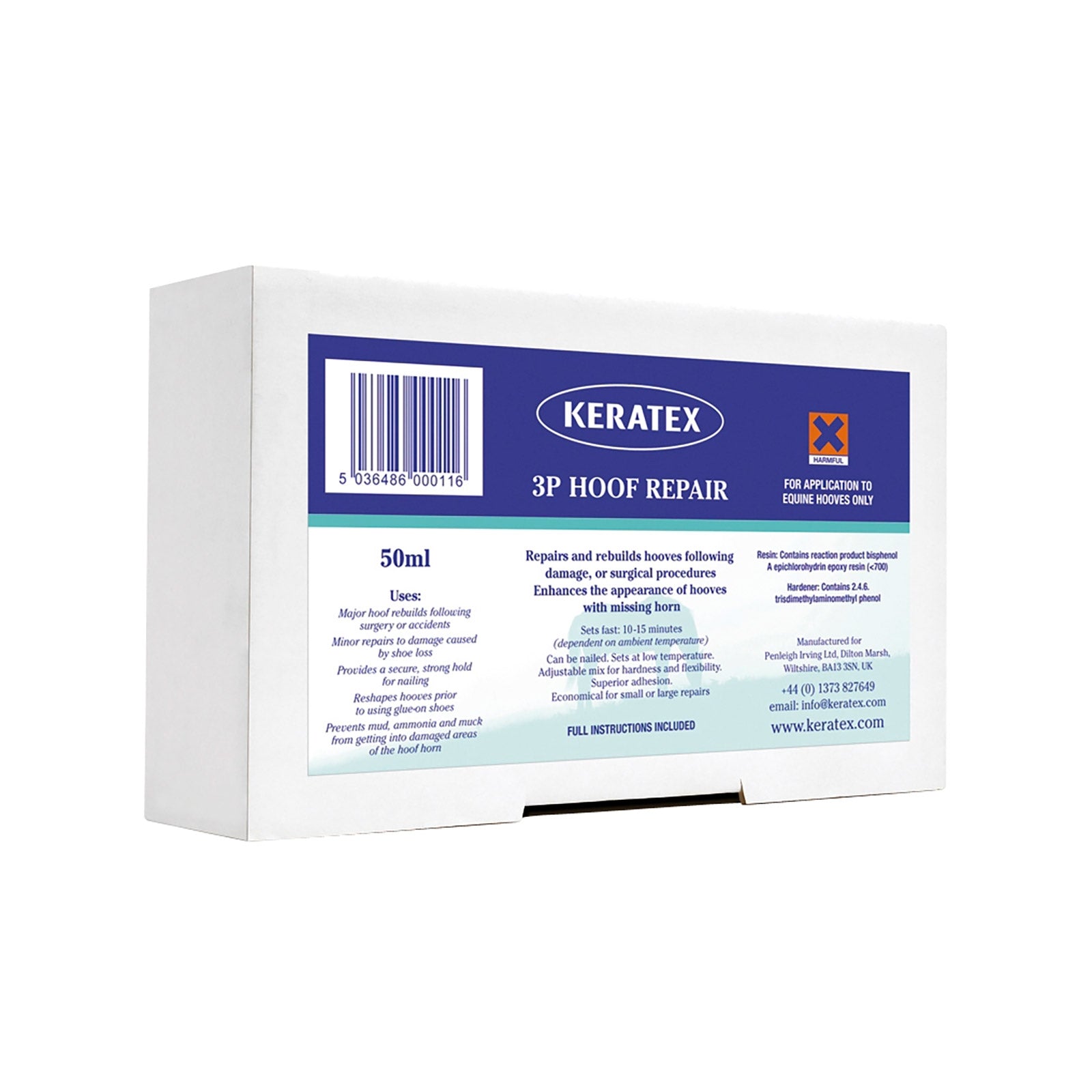 Keratex Réparateur pour sabots 3P 50 ml Soins