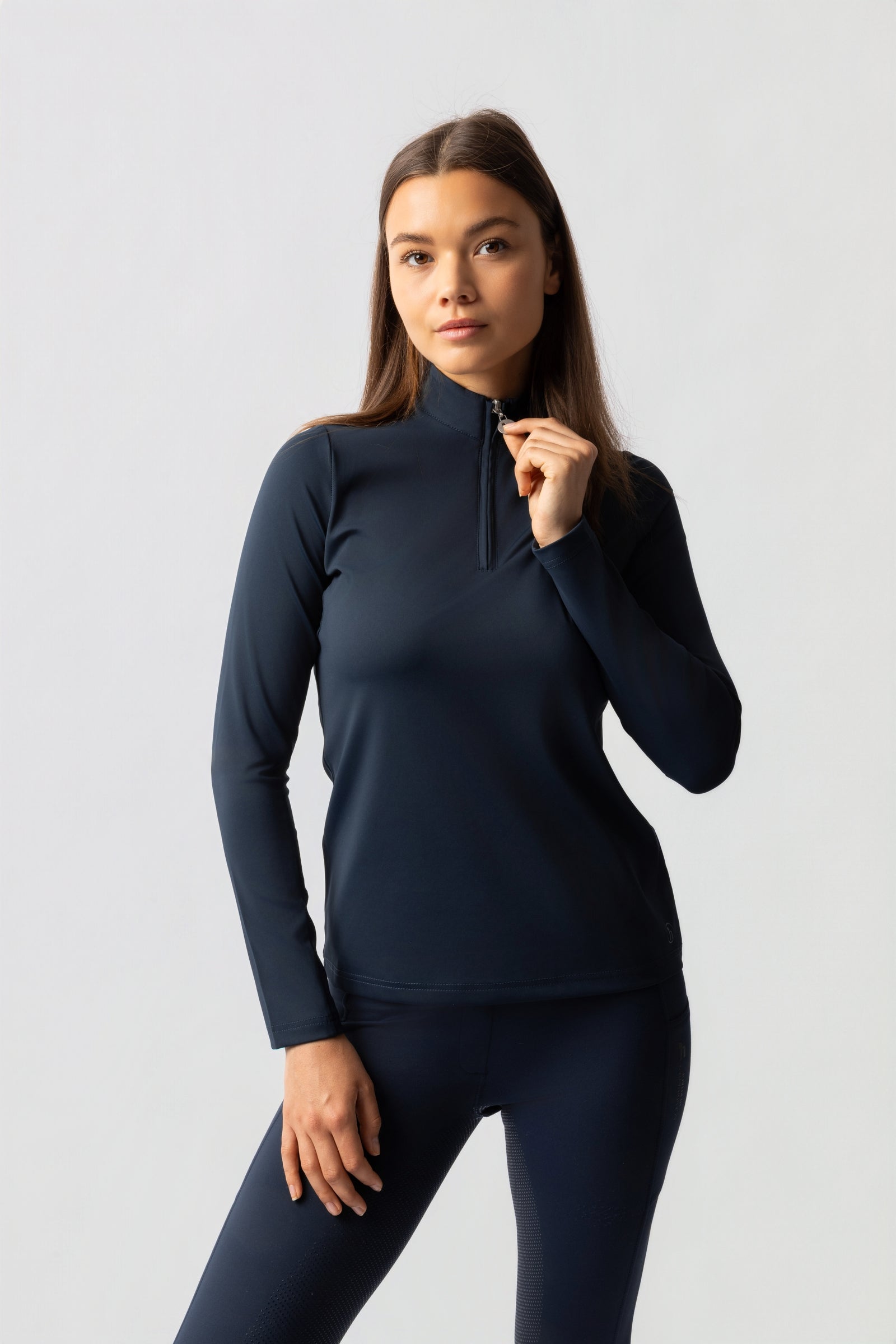Horze Lilian T-shirt d'entraînement à manches longues pour femmes Vêtements d'équitation femme