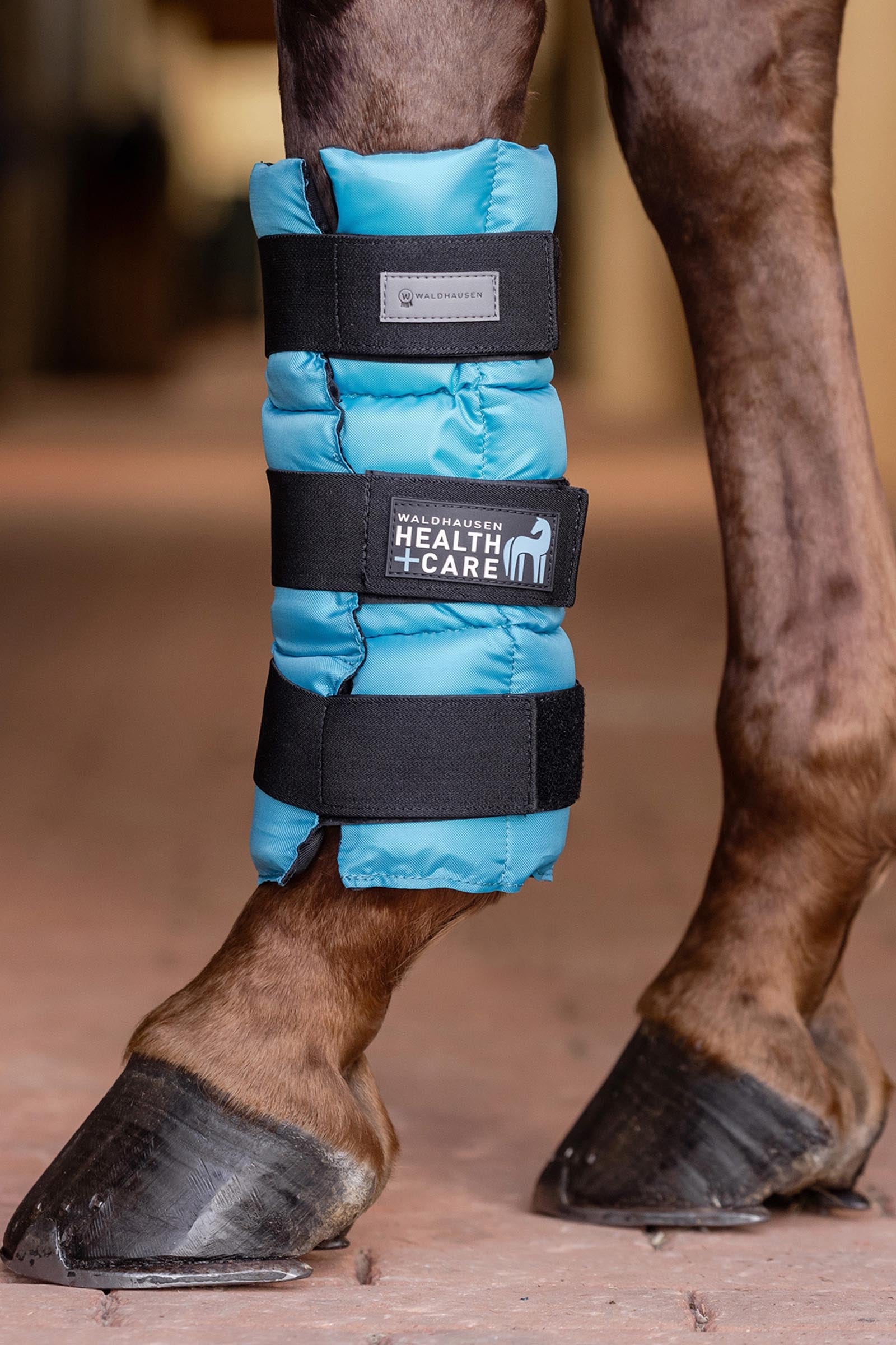 Waldhausen Health + Care Guêtre en gel rafraîchissante, pièce Leg Protection & Hoof Protection for Horses