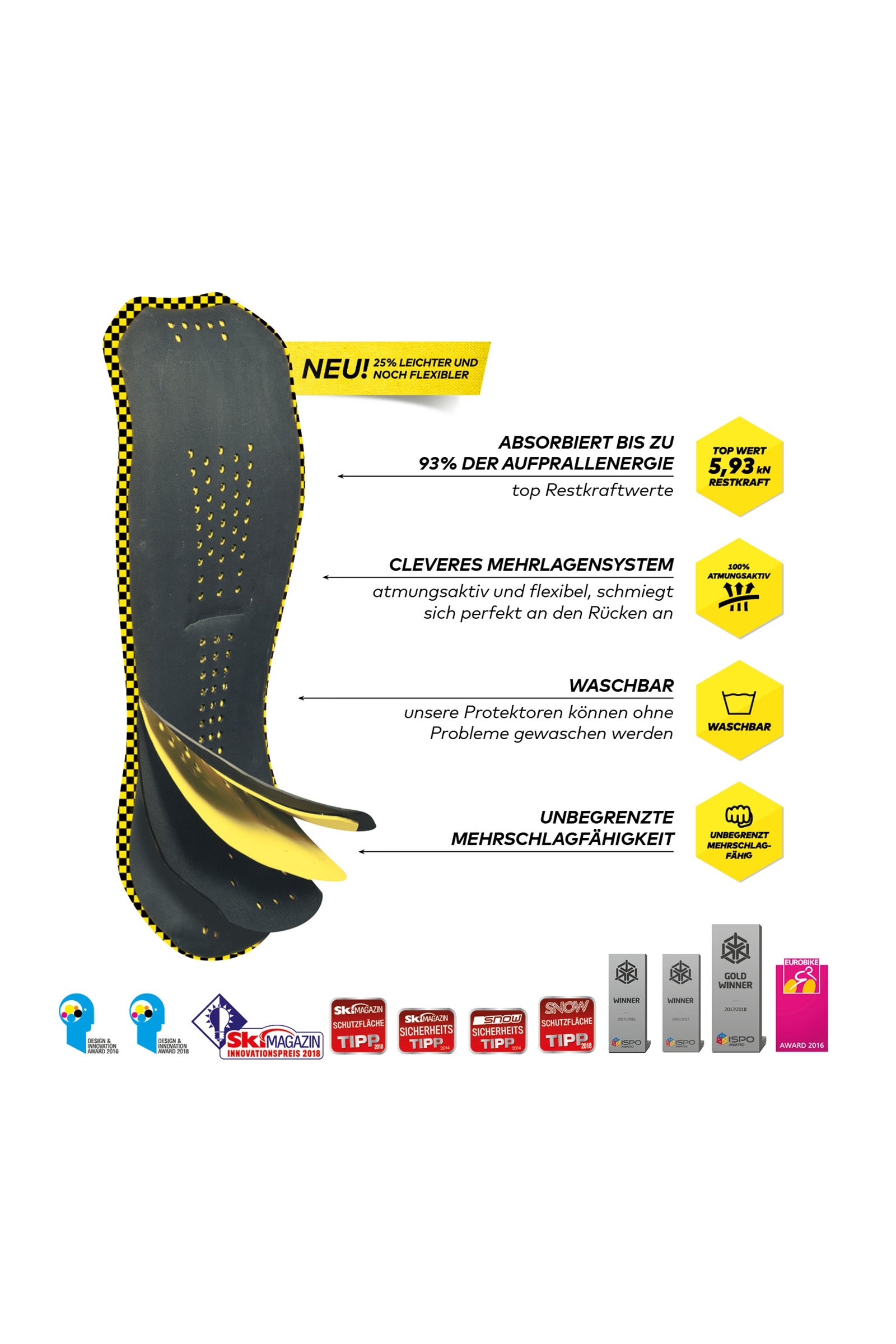 Komperdell Ultra Vario Gilet de sécurité Casques & Gilets de protection