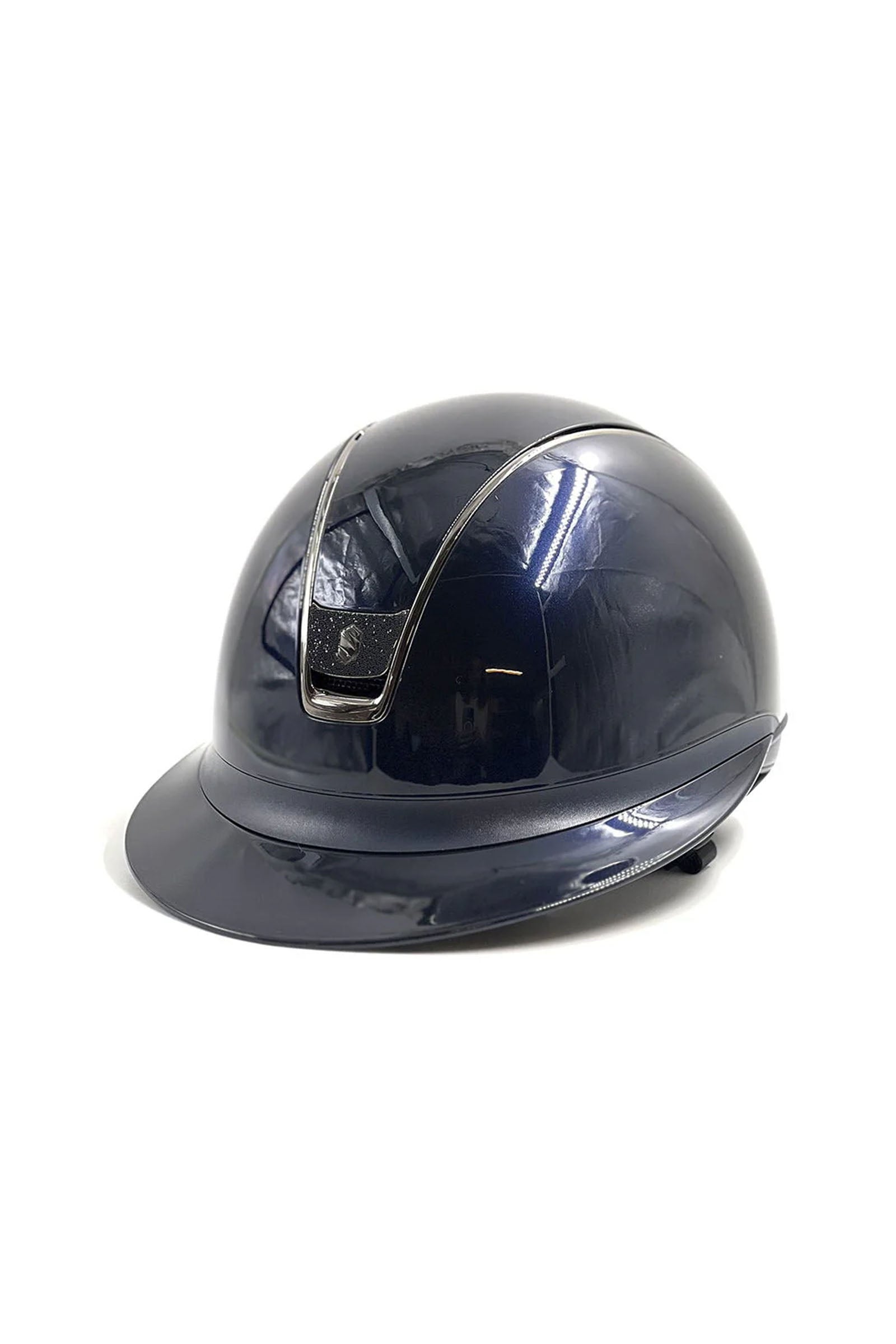 Samshield Miss Shield Glossy avec blason en cristal noir 2.0 Casques & Gilets de protection