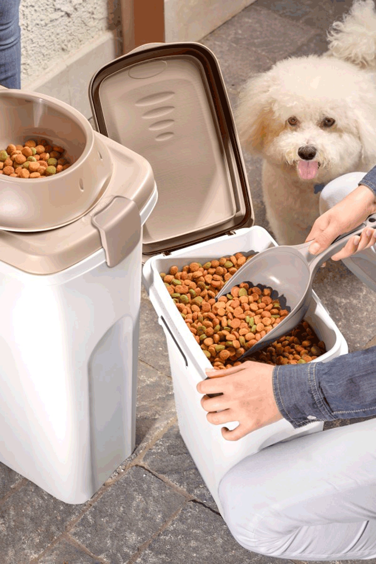 Kerbl Feed Container, 15 L Stable Equipment