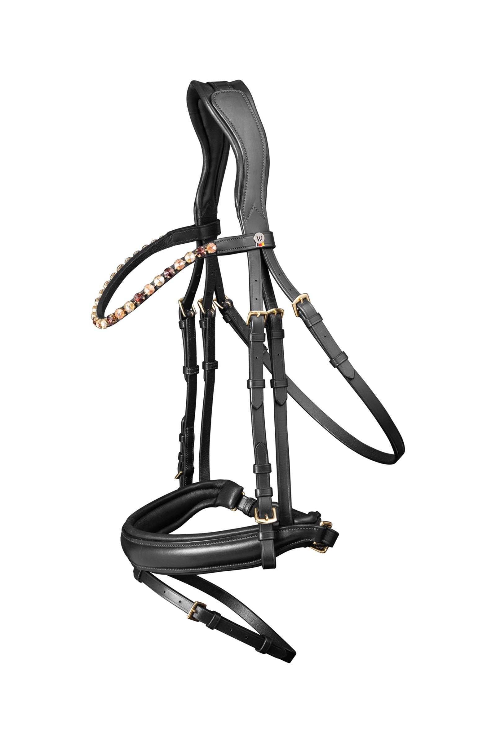 Waldhausen X-Line Goldheart Licol Briderie et enrênements