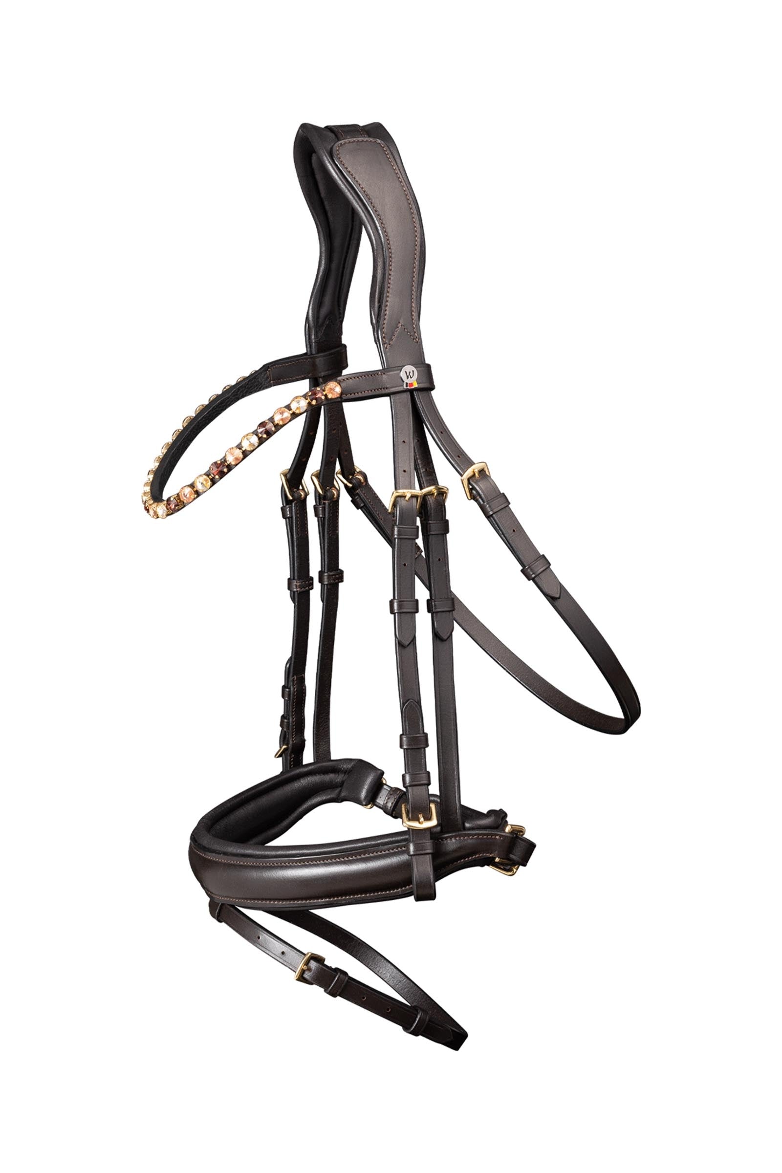 Waldhausen X-Line Goldheart Licol Briderie et enrênements