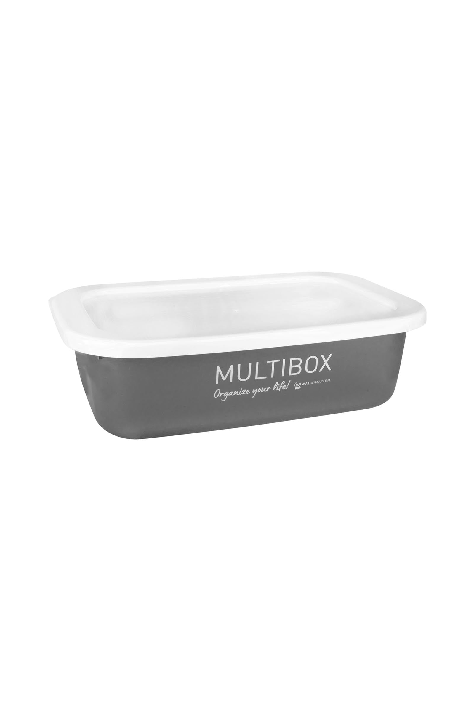 Waldhausen boîte multifonction avec couvercle, 3 l Mangeoires & Abreuvoirs