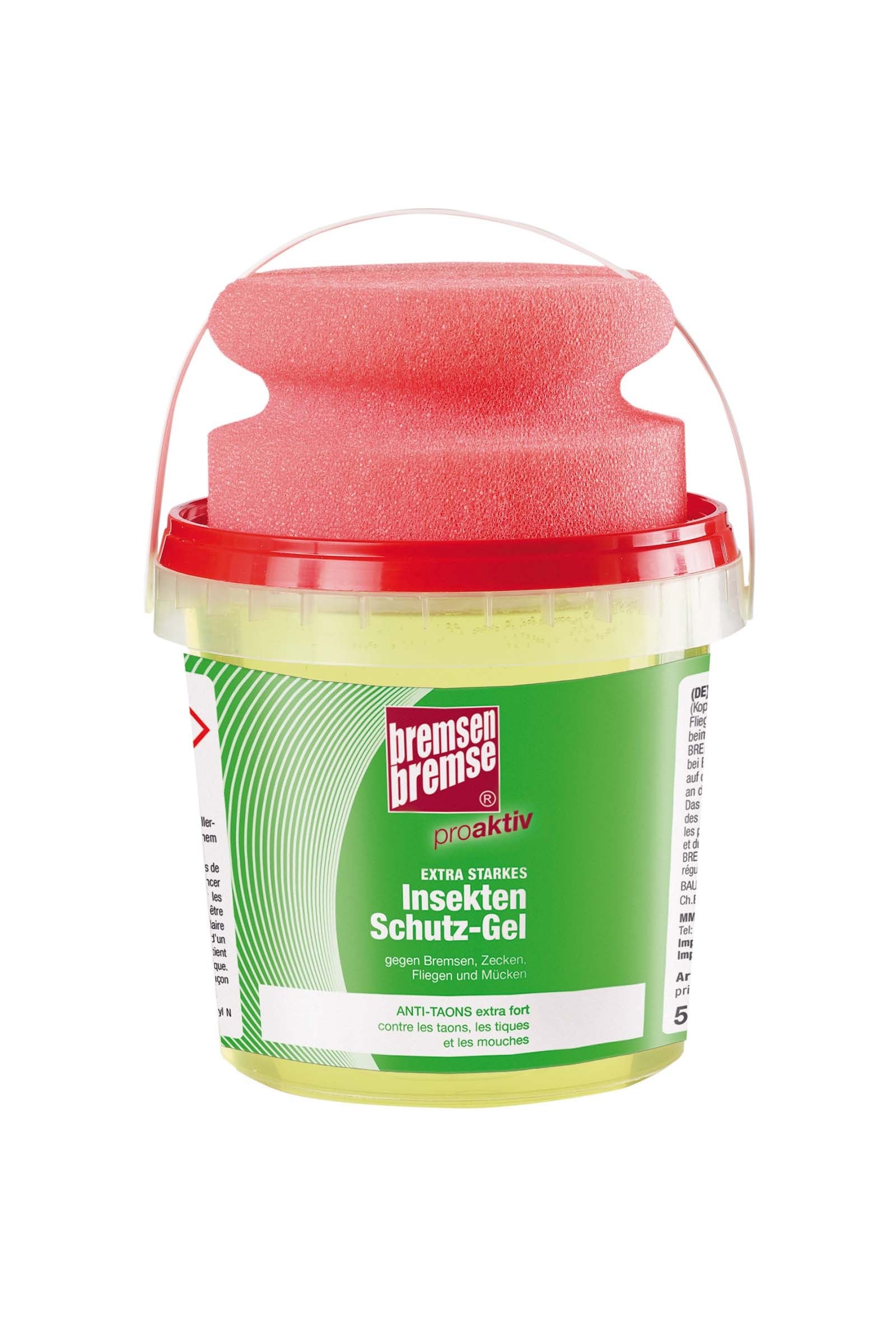 Bremsenbremse Proactive Gel With Sponge 500ml Antifly Protection for Horses