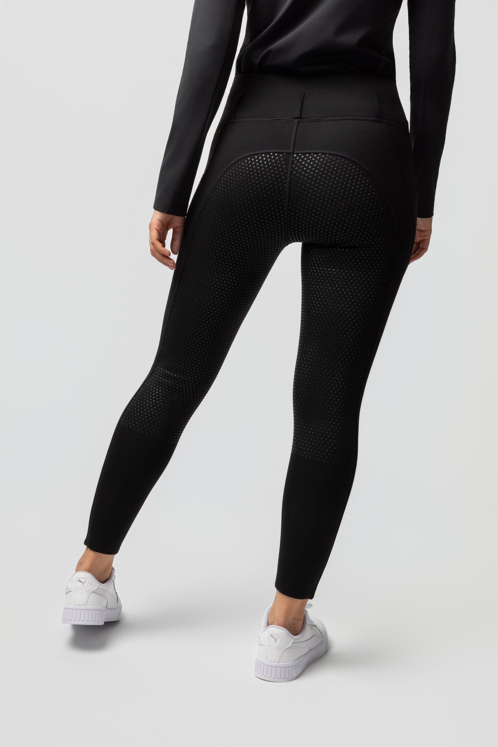 Horze Greta legging d'équitation thermique à fond intégral pour femmes Womens Breeches