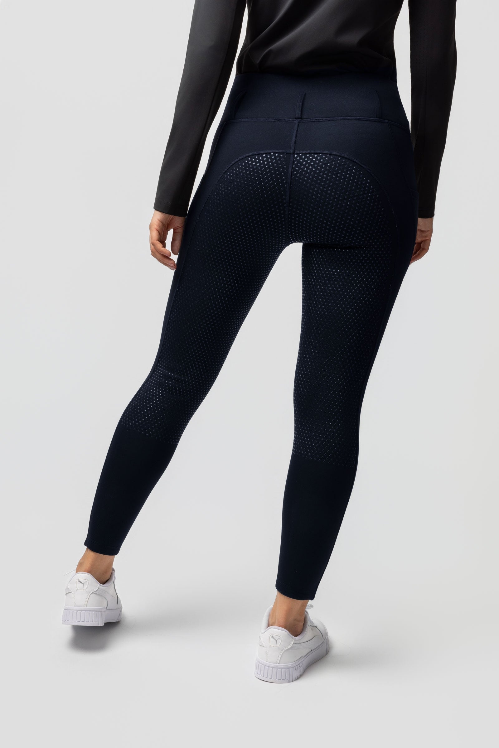 Horze Greta legging d'équitation thermique à fond intégral pour femmes Womens Breeches