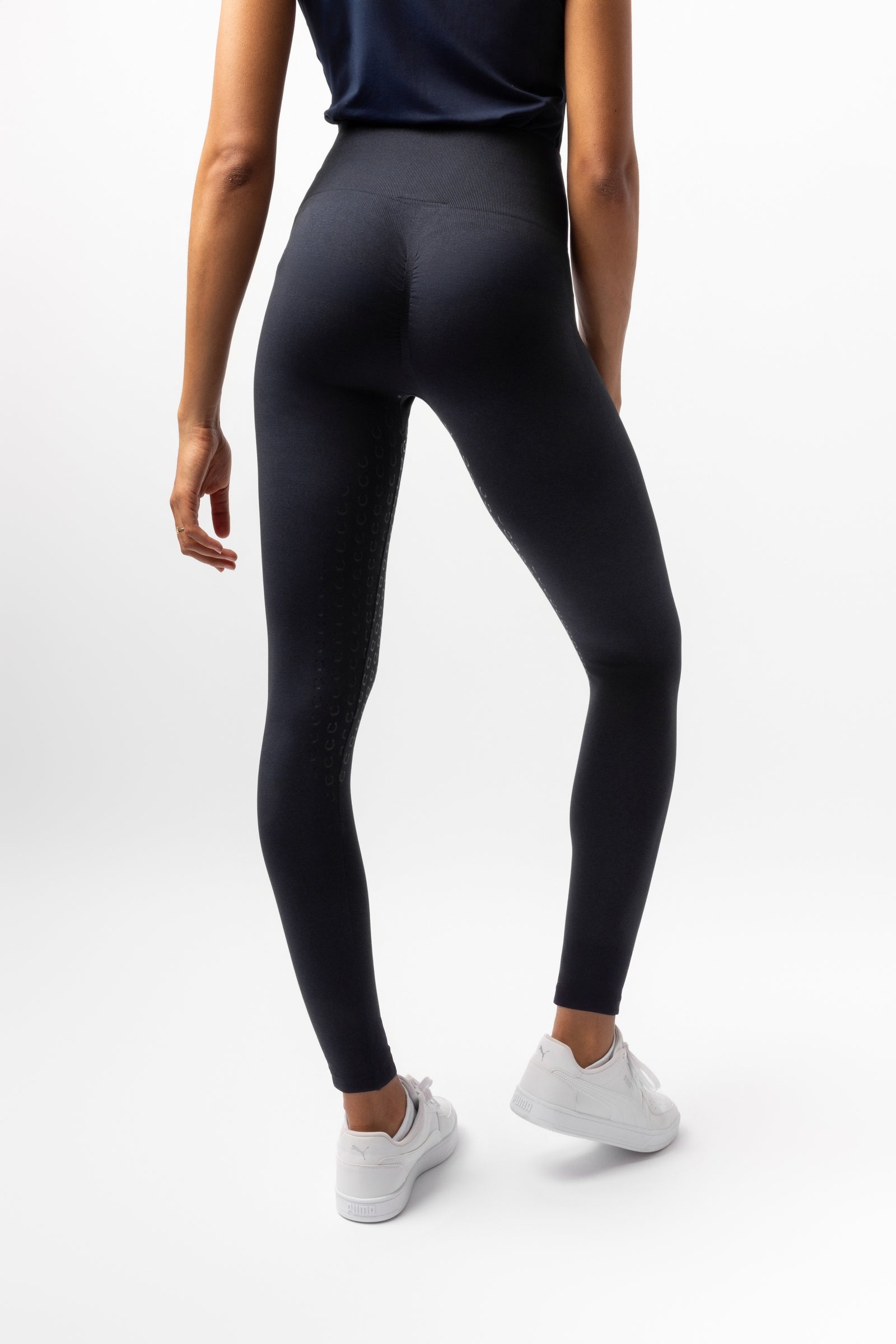 Horze Nessa Collants Scrunch Fullgrip Sans Couture Womens Breeches