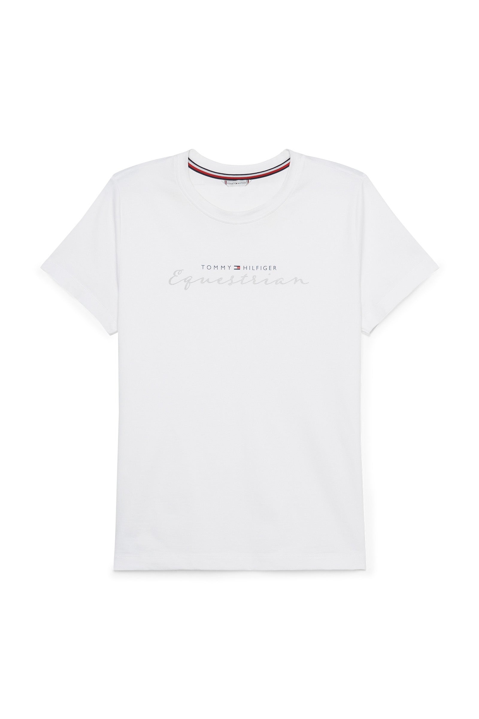 Tommy Hilfiger Equestrian T-shirt à manches courtes Brooklyn avec motif Vêtements d'équitation femme