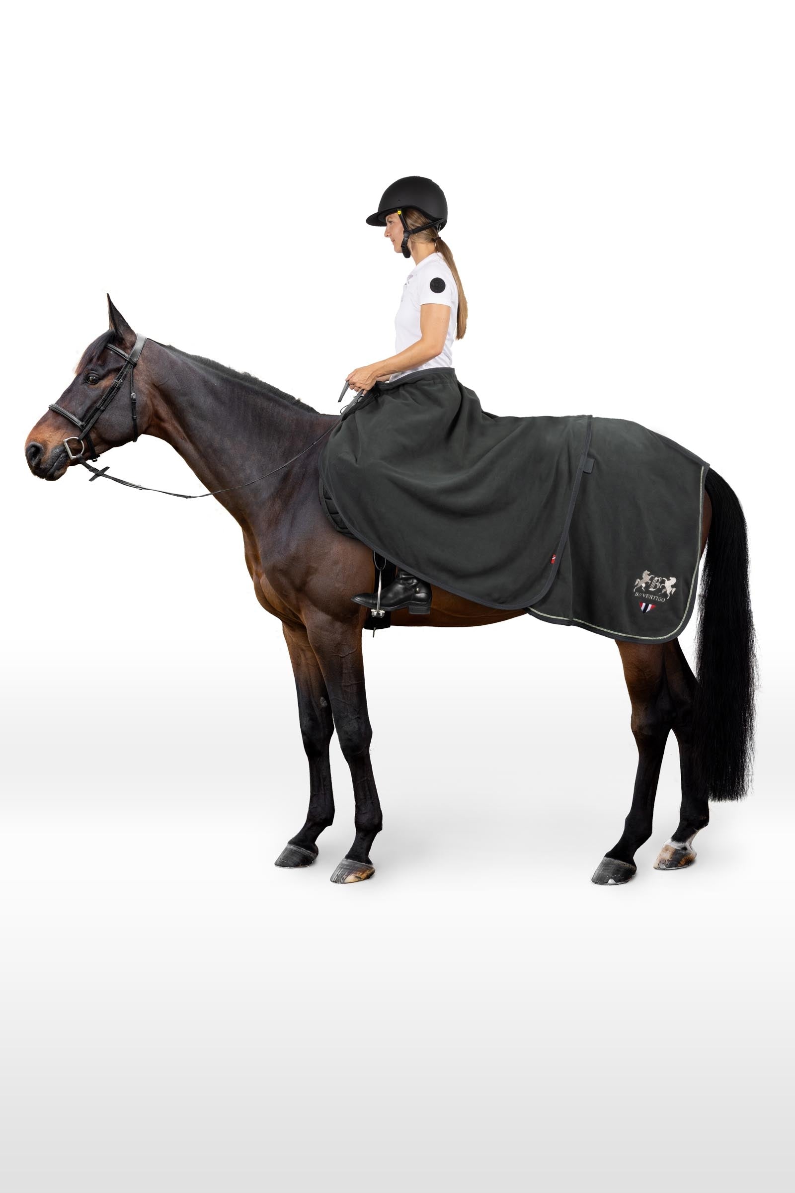B Vertigo Couverture de travail confortable pour cheval et cavalier Couvertures cheval