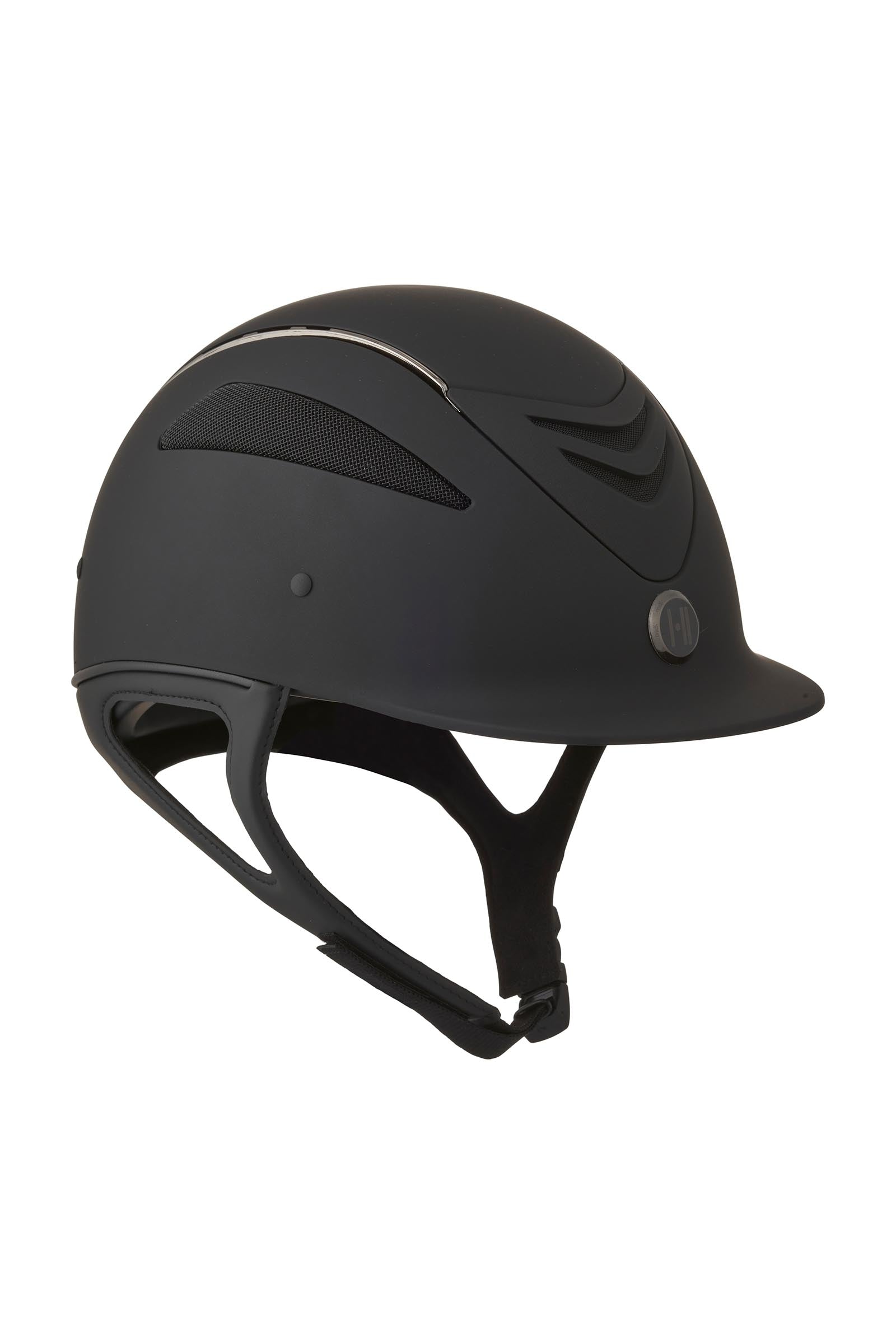 OneK Casque d'équitation Defender Matt Chrome Casques & Gilets de protection