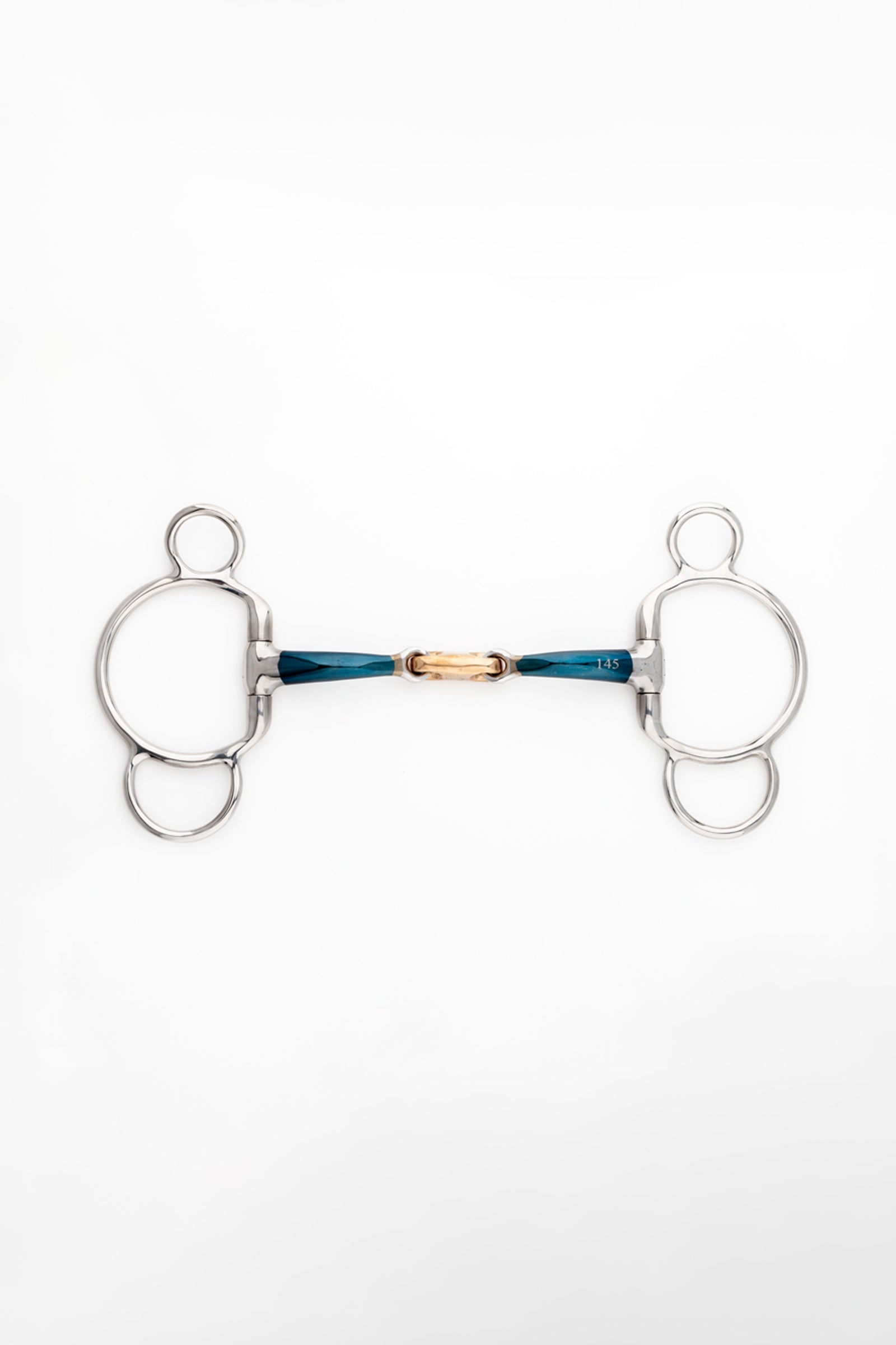 Kavalkade mors 3 anneaux ergonomique, double brisure, 14 mm Mors