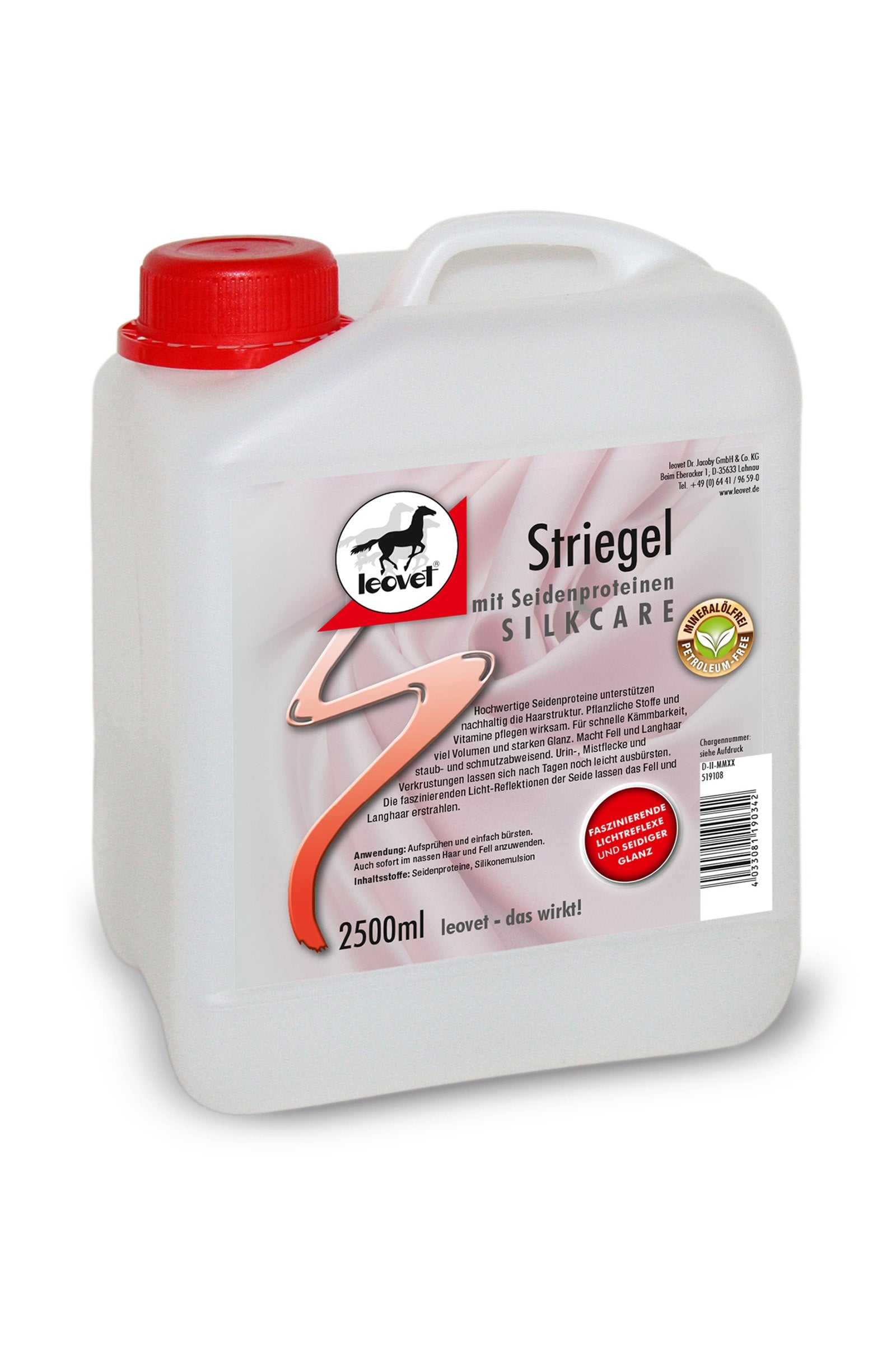 Leovet Conditionneur Soie SILKCARE 2500 ml Soins