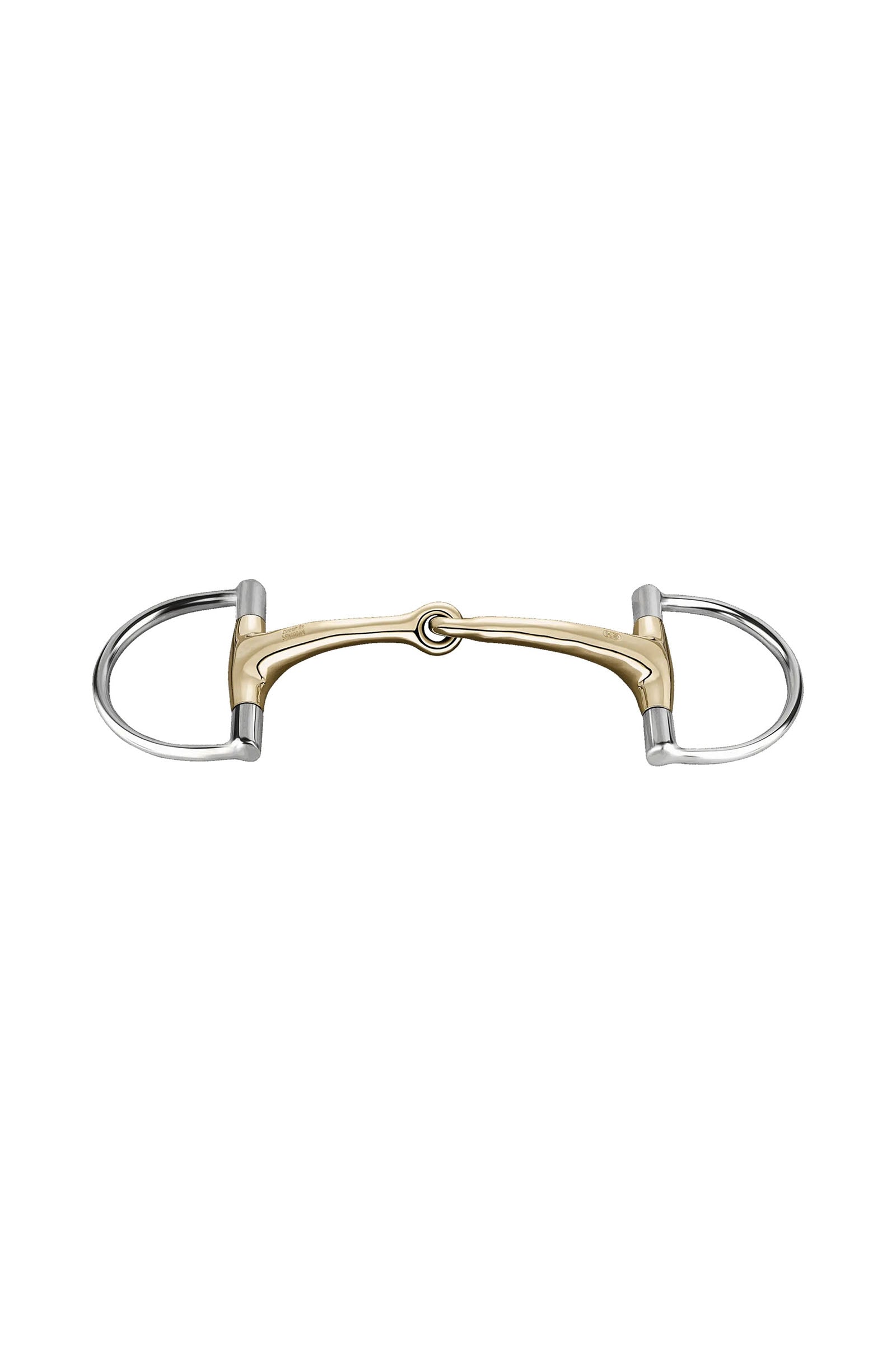 Sprenger Dynamic RS mors à anneau en D Hunter, 14 mm, simple brisure, Sensogan, anneau en D de 70 mm Mors