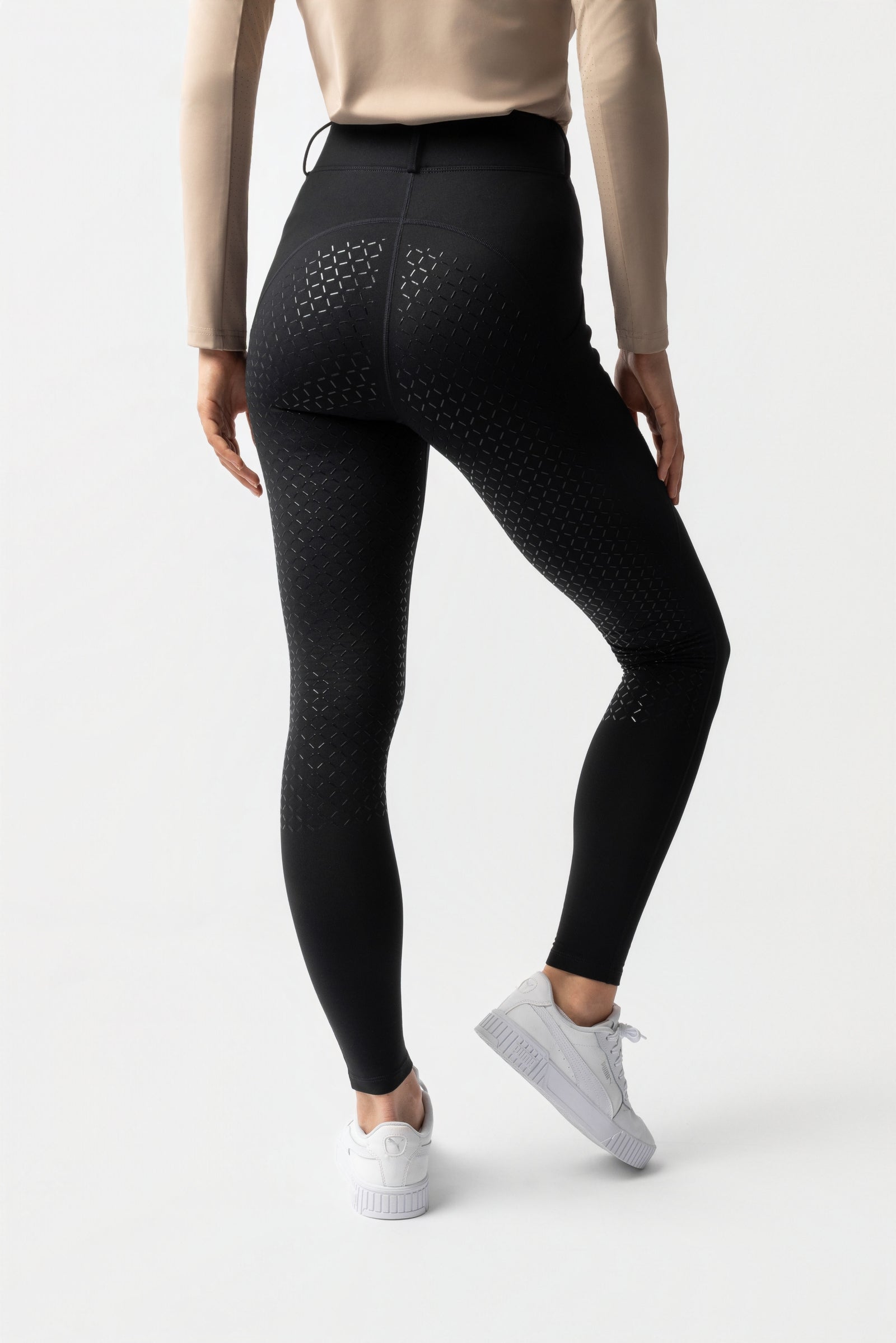 Horze Dea Culotte d'équitation hivernale avec grip intégral Womens Breeches