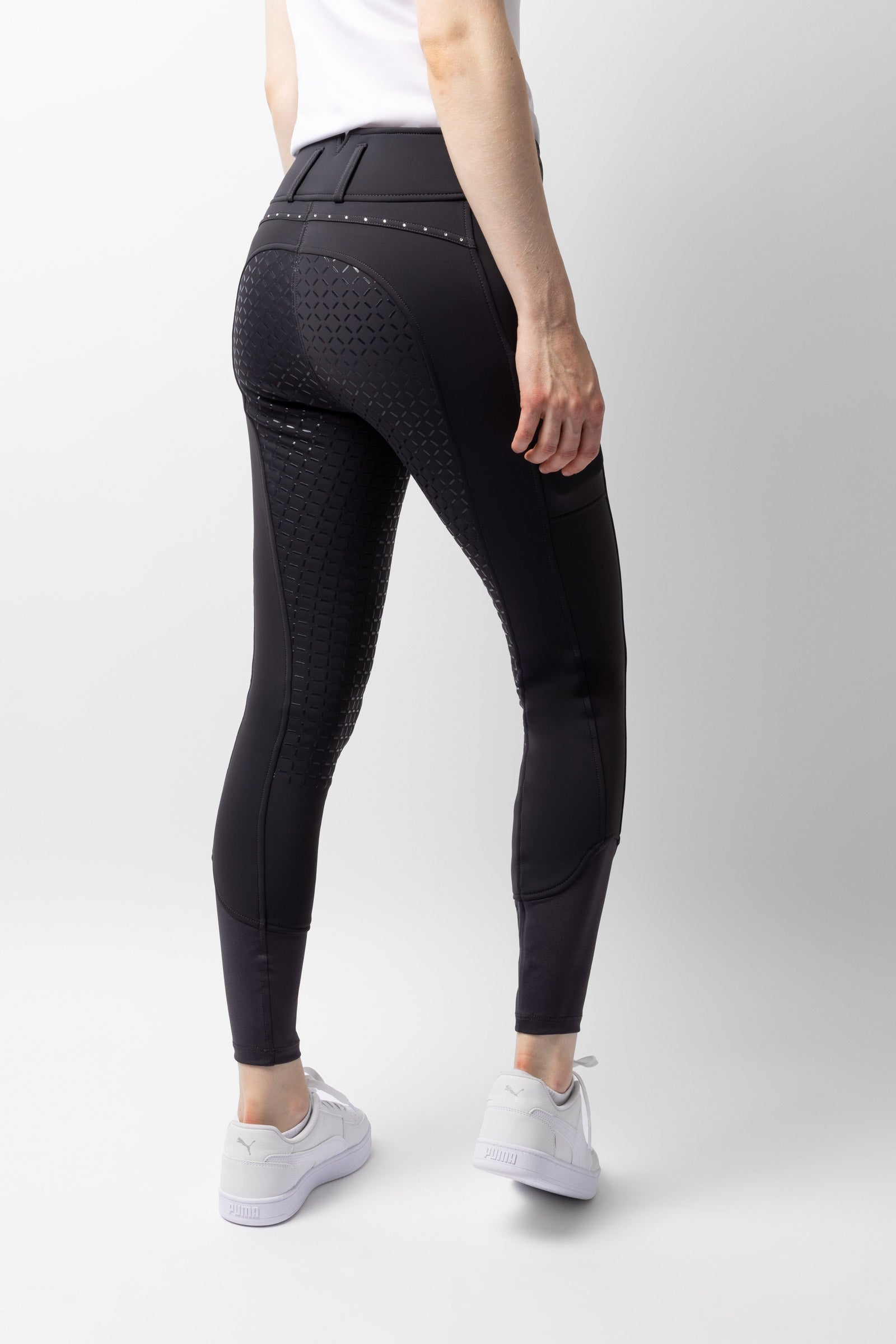 Horze Macy pantalon d'équitation thermique à grip intégral Womens Breeches