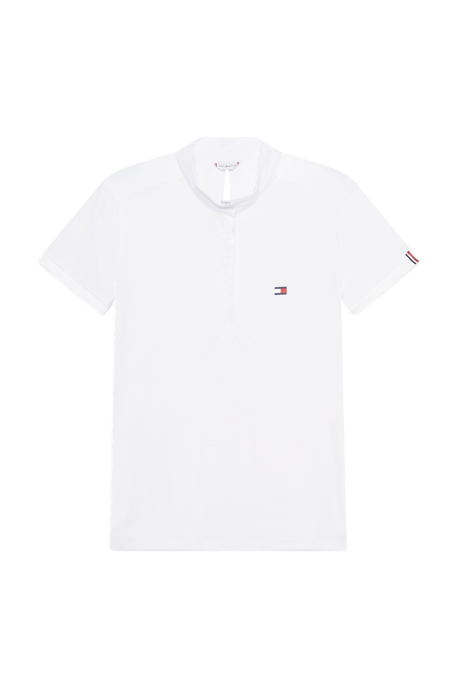 Tommy Hilfiger Equestrian Chemise d'exposition Chelsea à manches courtes et logo rafraîchissant Vêtements d'équitation femme