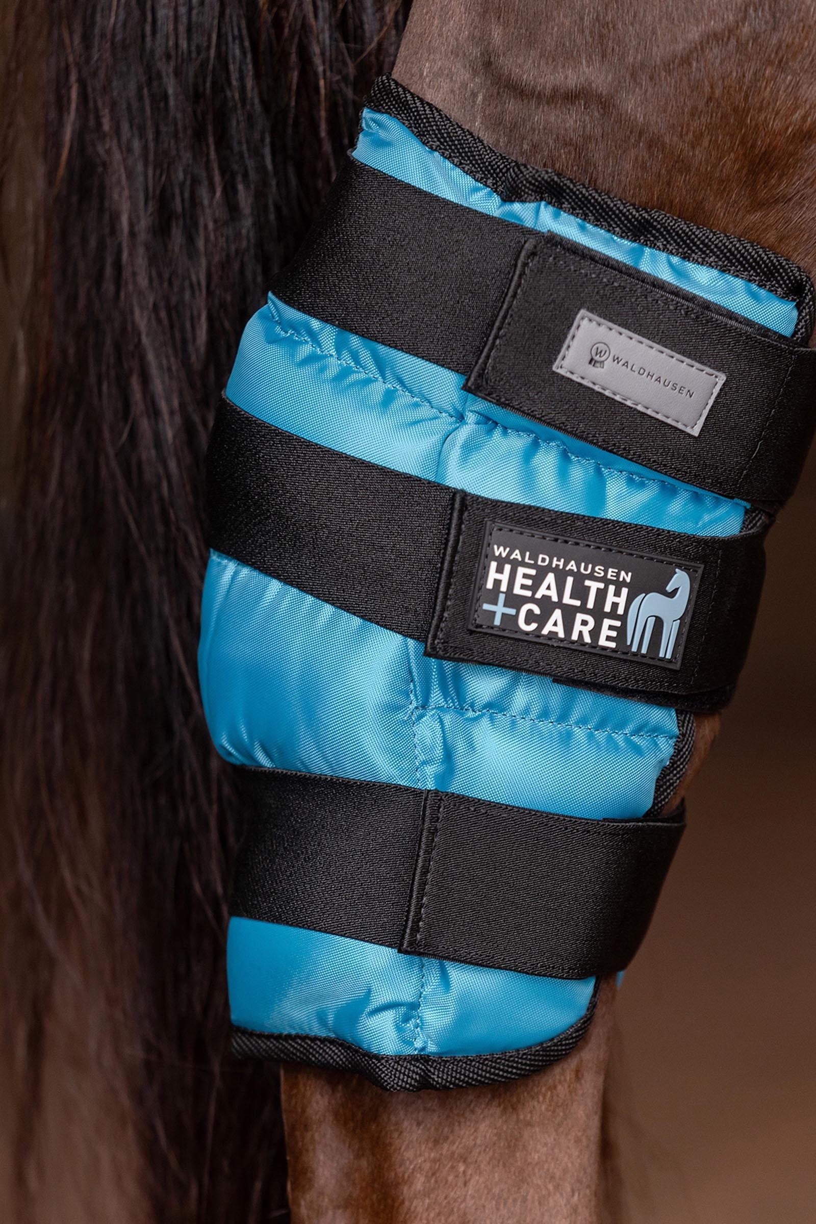 Waldhausen Health & Care Guêtres de refroidissement pour la cheville, gel, à l'unité Leg Protection & Hoof Protection for Horses
