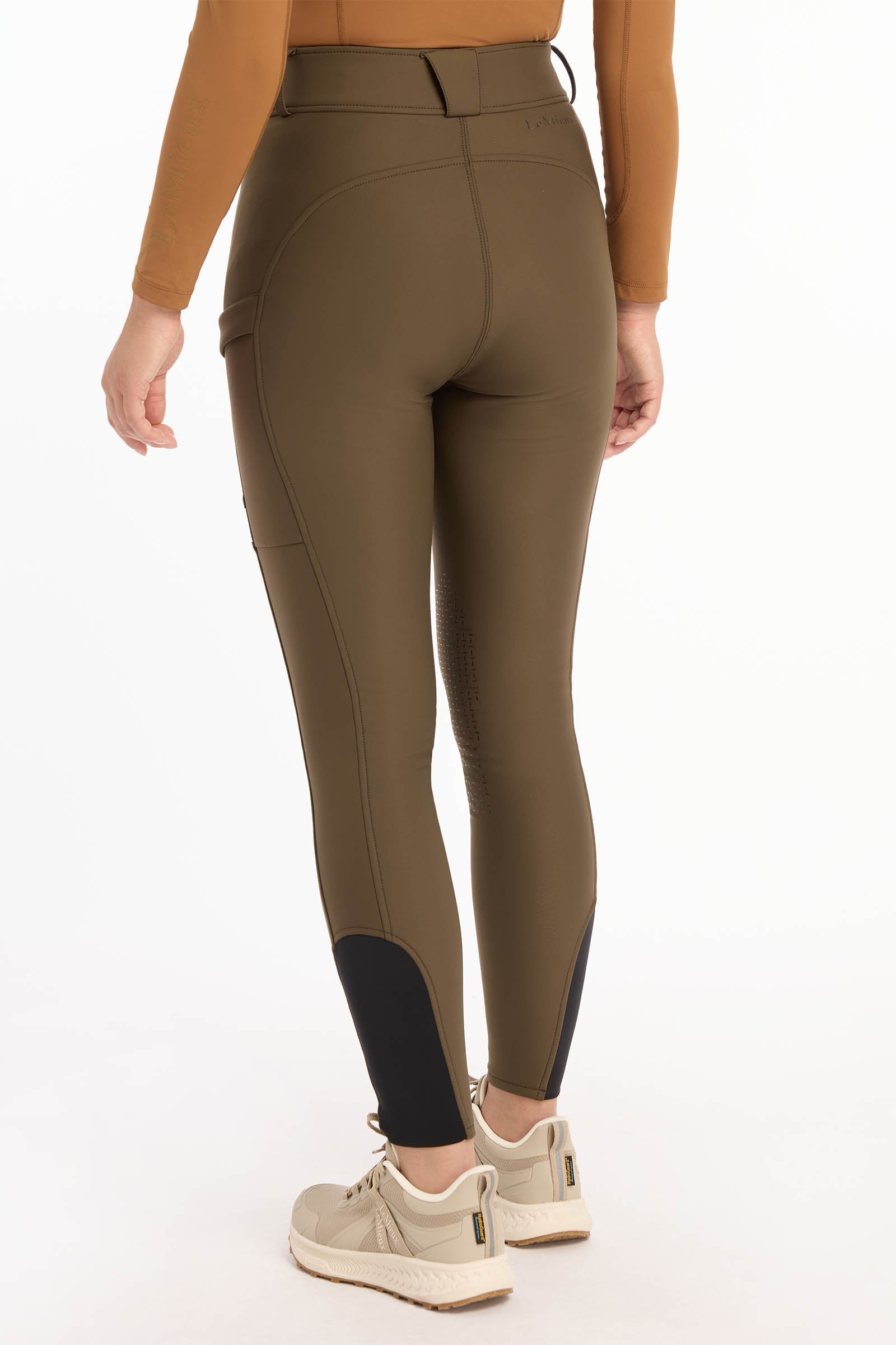 LeMieux Drytex pantalon d’équitation imperméable pour femme avec grip aux genoux Womens Breeches