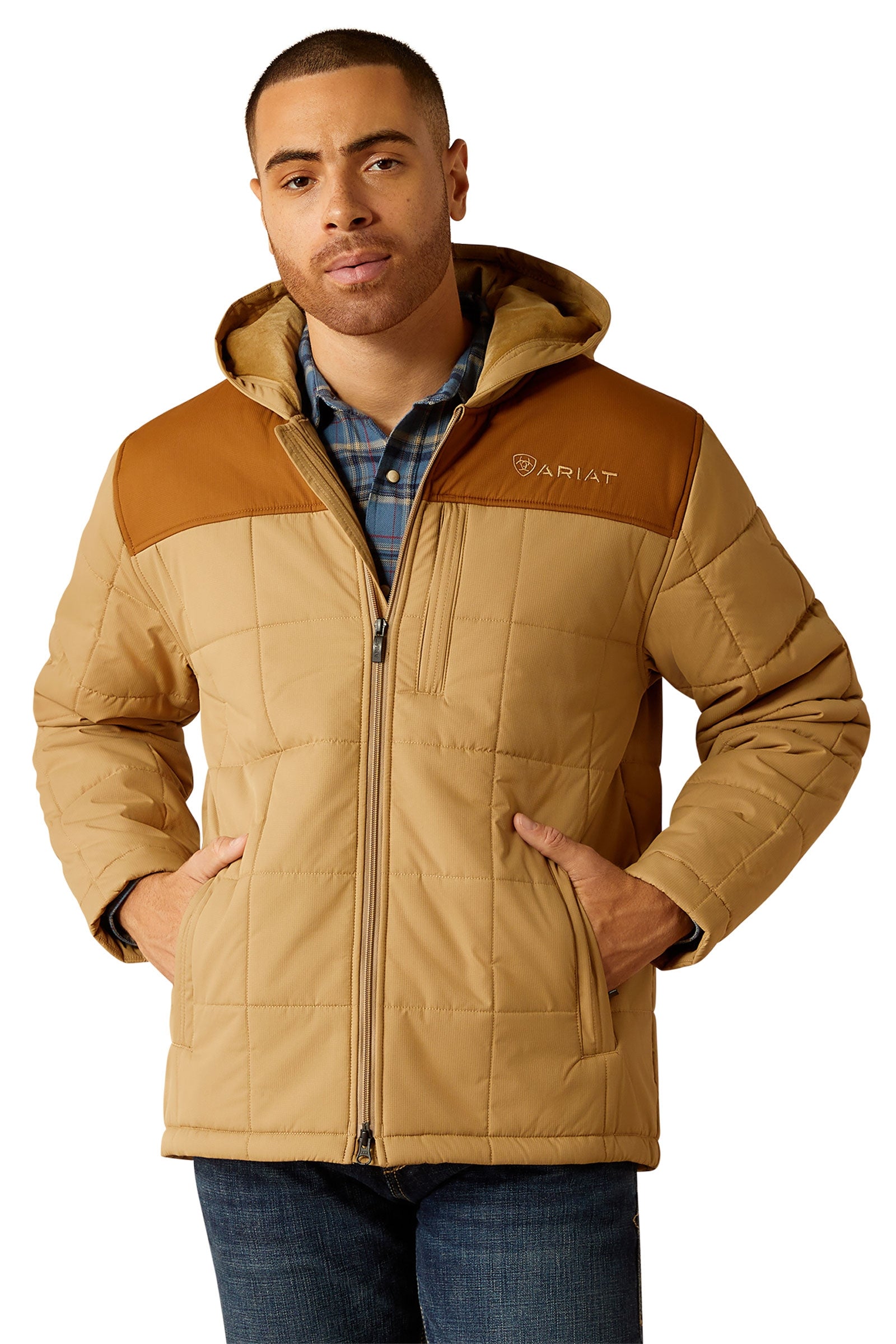 Ariat Crius Veste à Capuche Isolante Vêtements d'équitation homme
