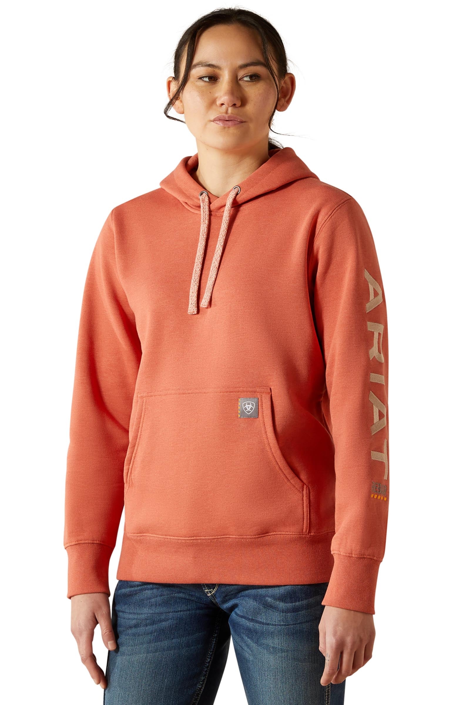 Ariat Sweat à capuche graphique Rebar pour femme Vêtements d'équitation femme