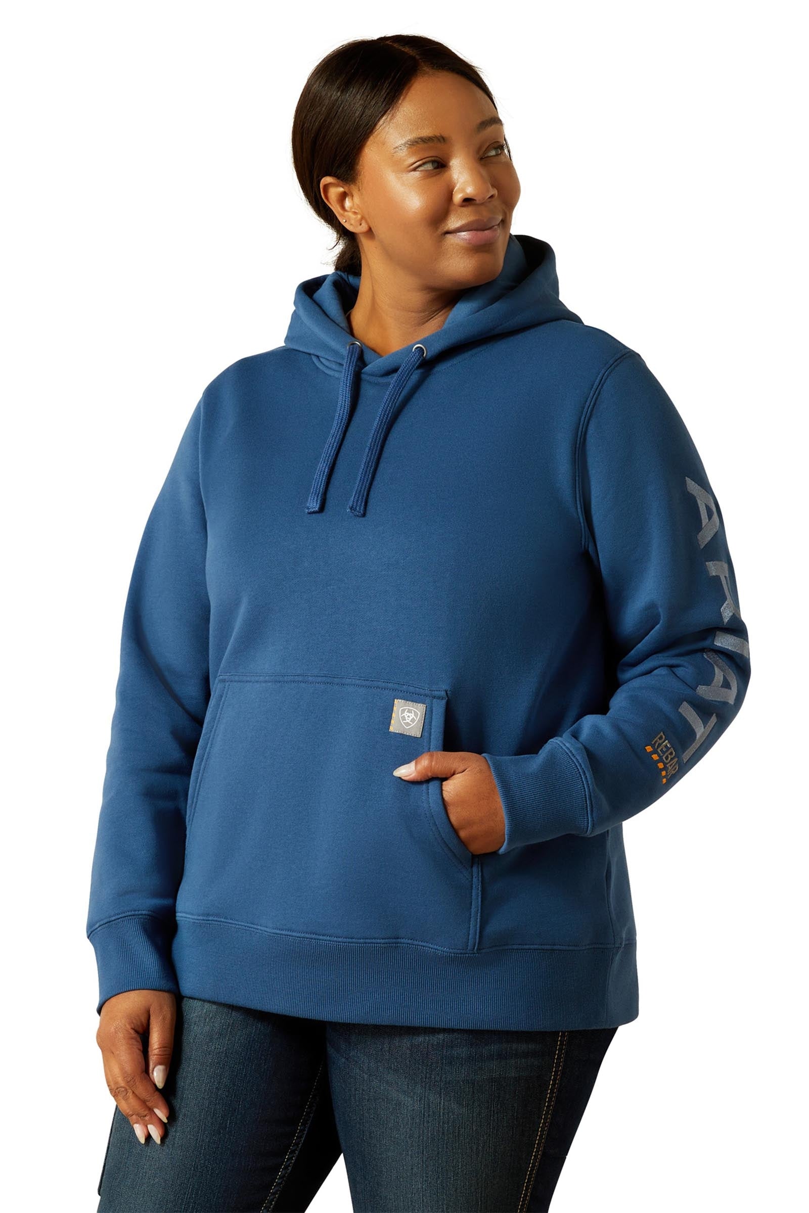 Ariat Sweat à capuche graphique Rebar pour femme Vêtements d'équitation femme