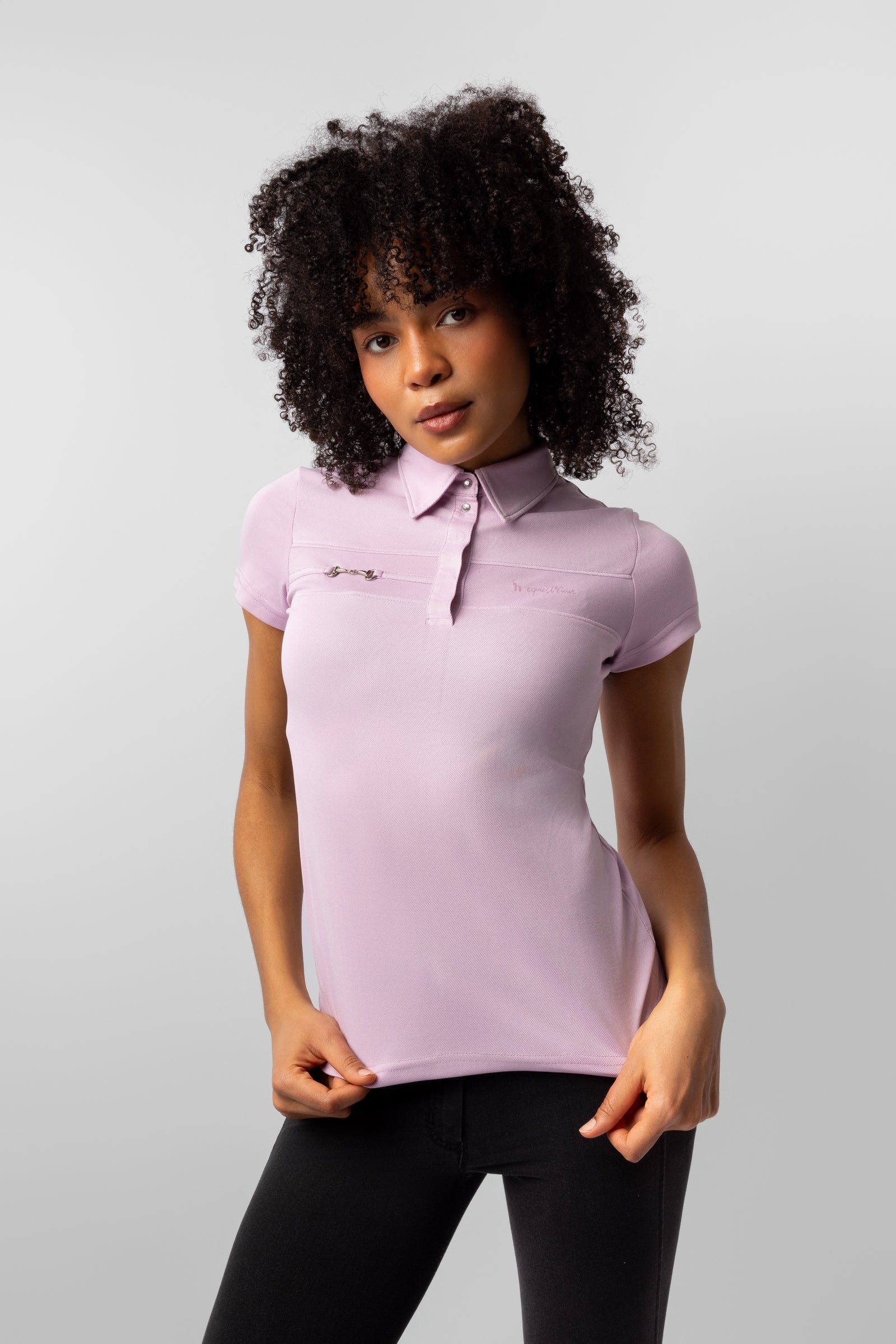 Horze Corinne polo pour femme Vêtements d'équitation femme