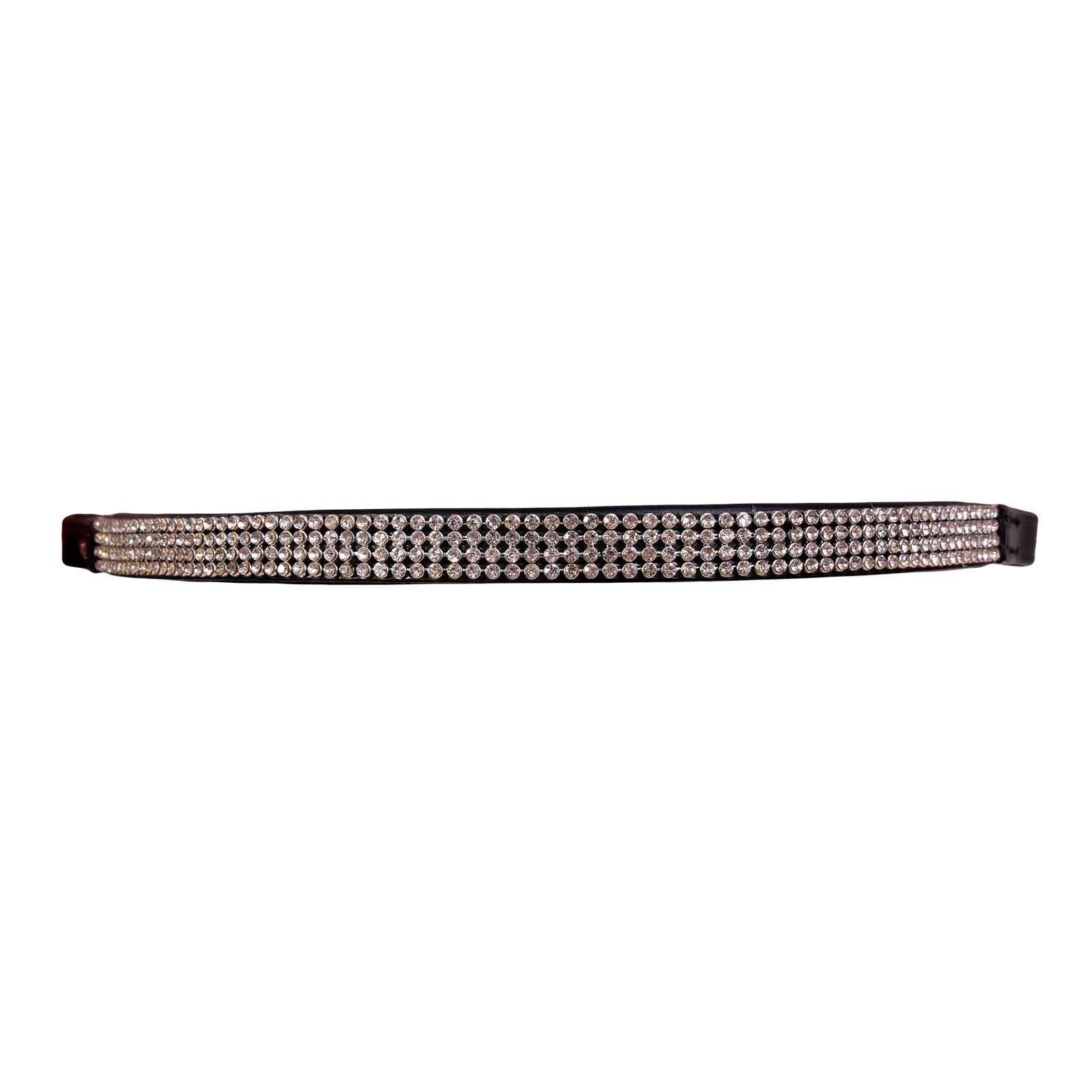 Karlslund Frontal 4 rangées de strass Briderie et enrênements
