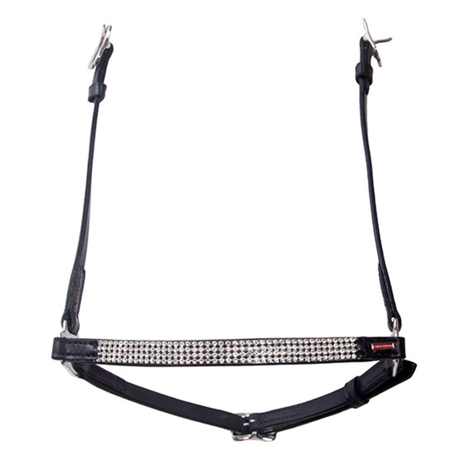 Karlslund Muserolle hanovrienne Karlslund, 4 rangées de strass Briderie et enrênements