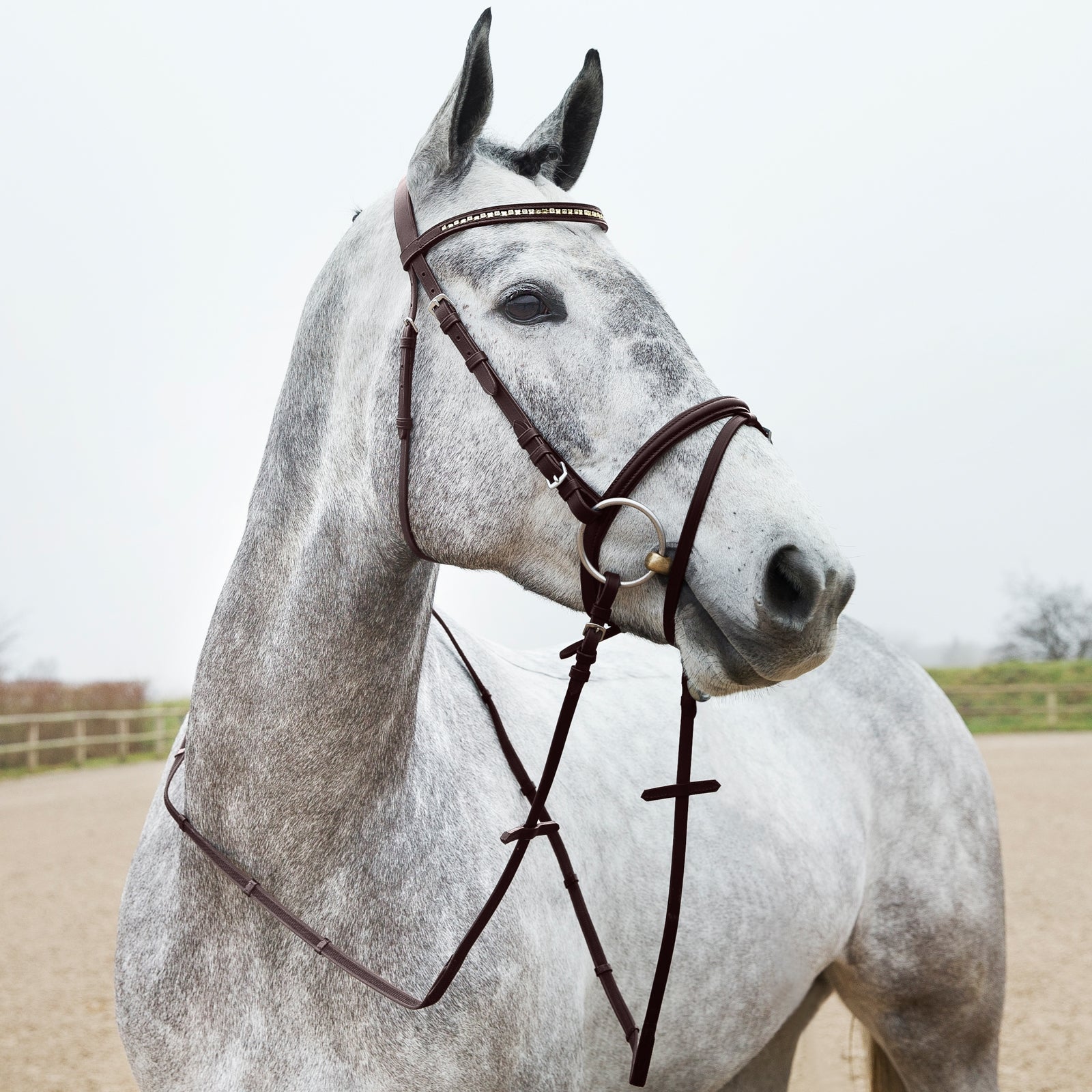 Horze Slender Intertwined Reins Bridles & Reins